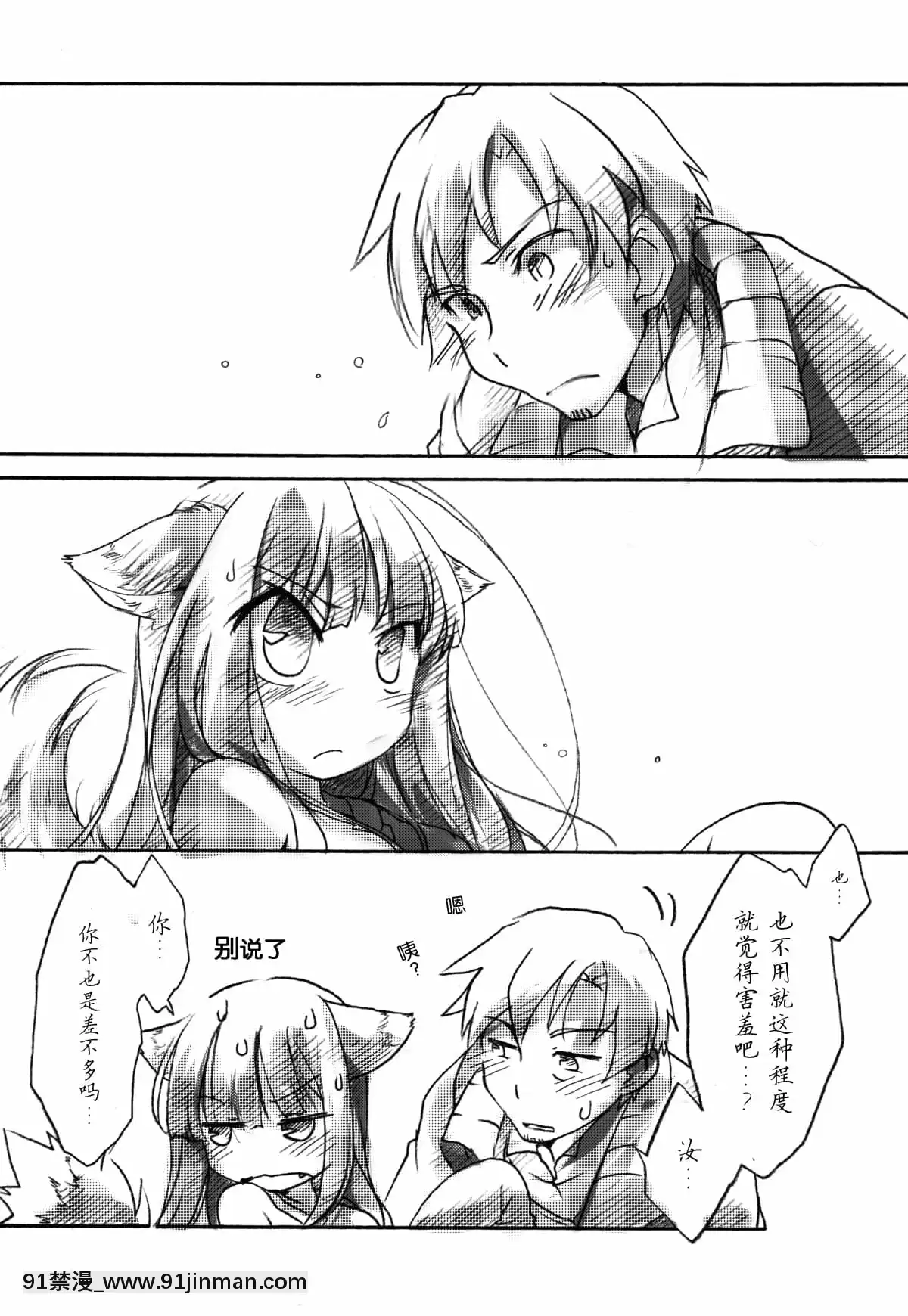 [滿手漢化](C74)[ひなプリン(いくたたかのん)]狼が香辛料-狼是辛香料(狼と香辛料)[18h en espagnol]