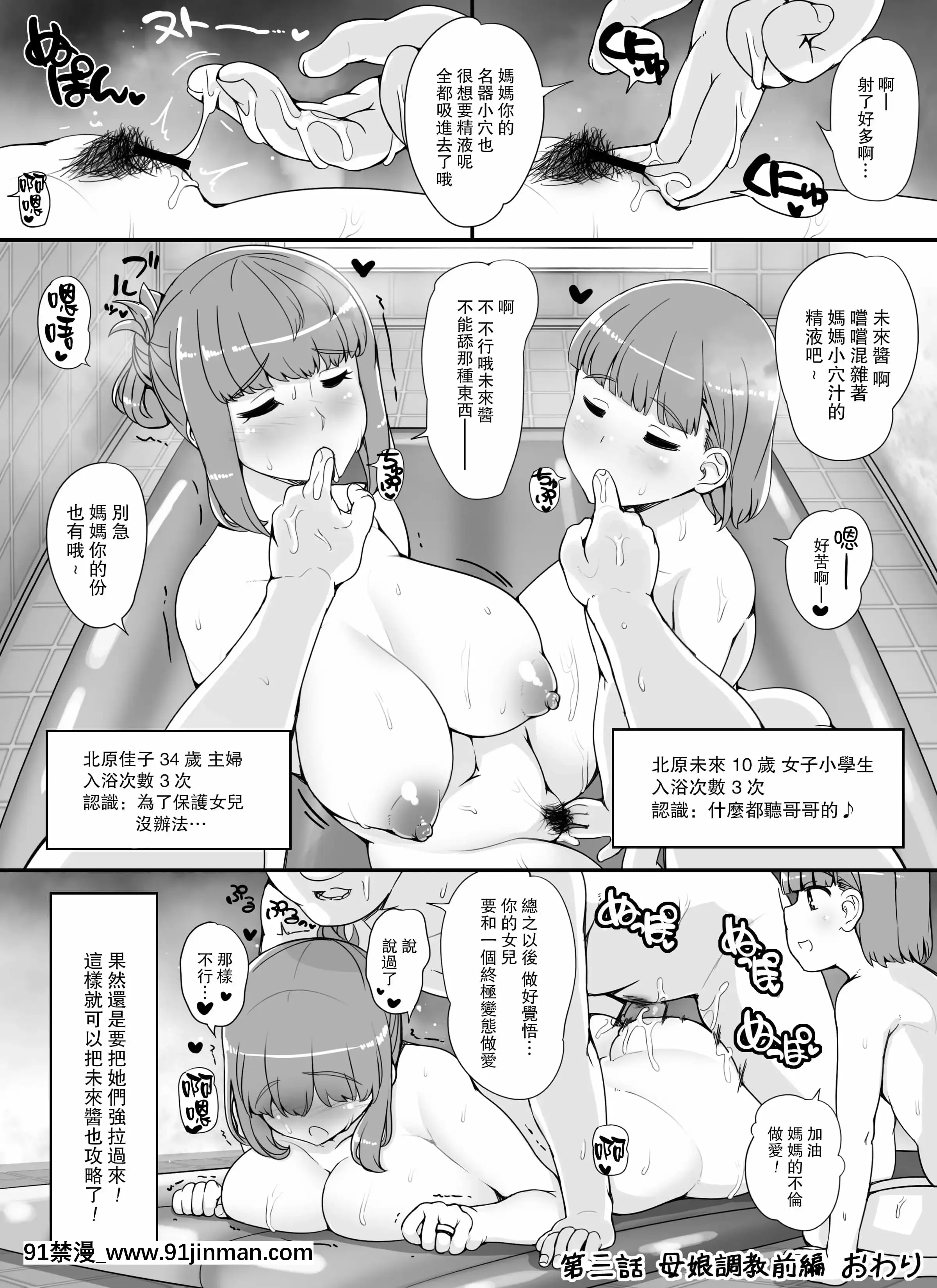 [nounanka(あぶぶ)]近所の女達が何故か俺の家の風呂に入りに來る件[中國翻訳][DL版][h漫 王者]