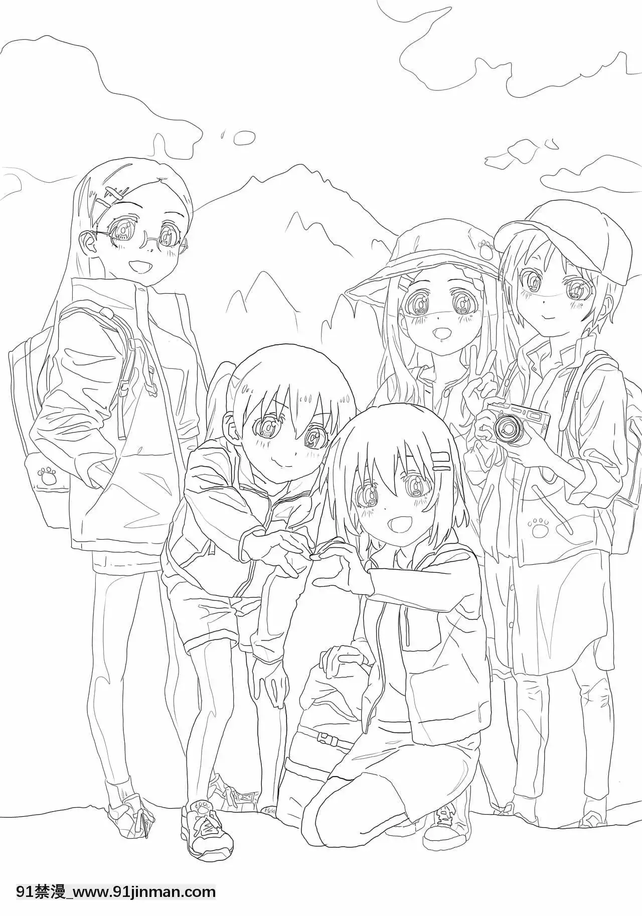 [失傳技術研究所字幕組](C95)[KAB-studio(鏑矢正伝)]あおひなゆりっくす(ヤマノススメ)[36w 18h 18d]