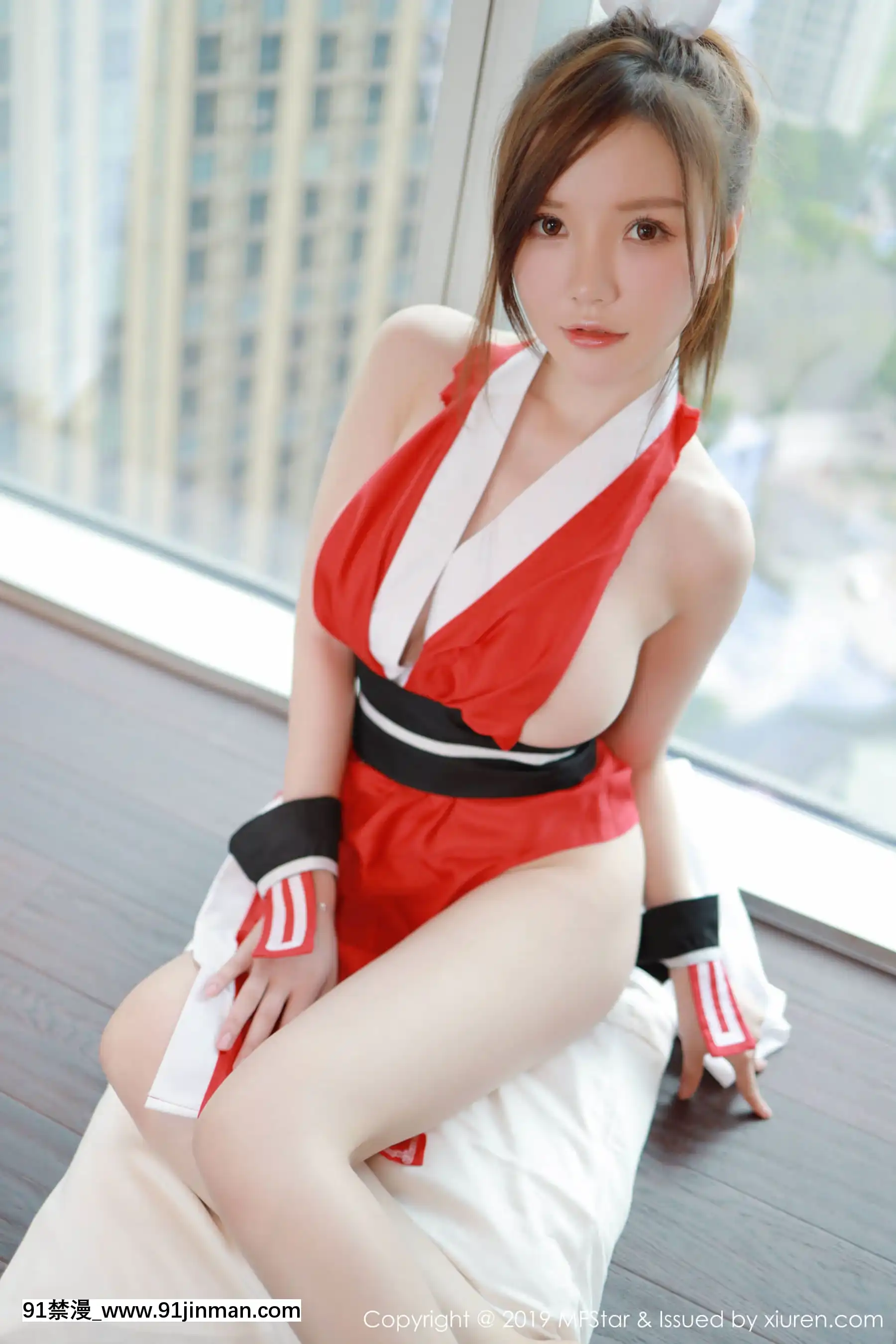 美女Cosplay不知火舞系列12[灰原 h漫]