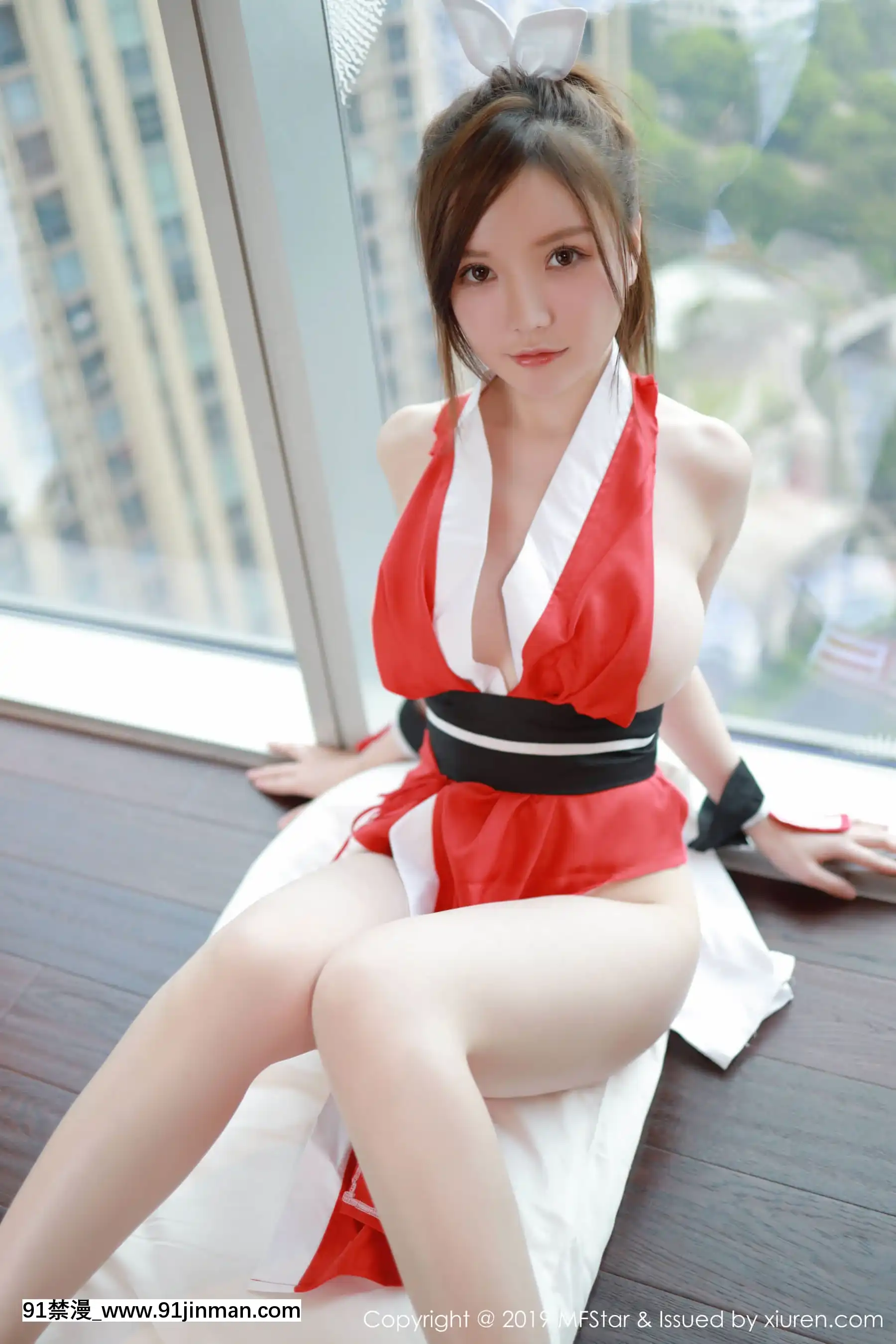 美女Cosplay不知火舞系列12[灰原 h漫]