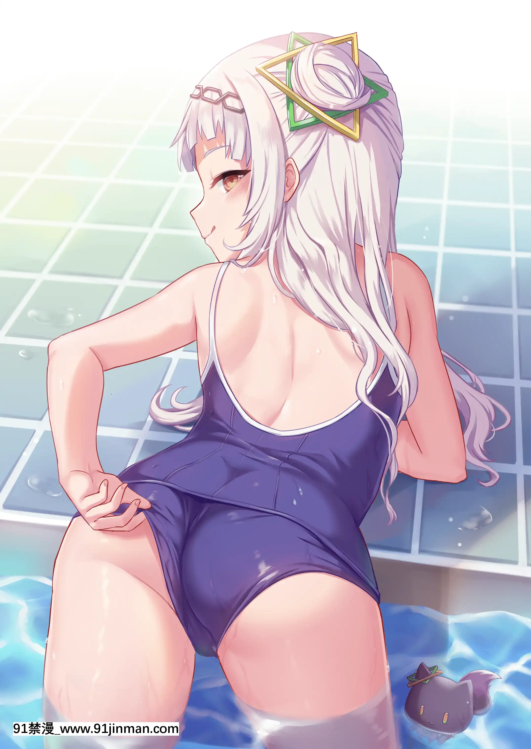[ミルクセーキ]スク水シオンちゃん(紫咲シオン)[クローゼット h漫畫]