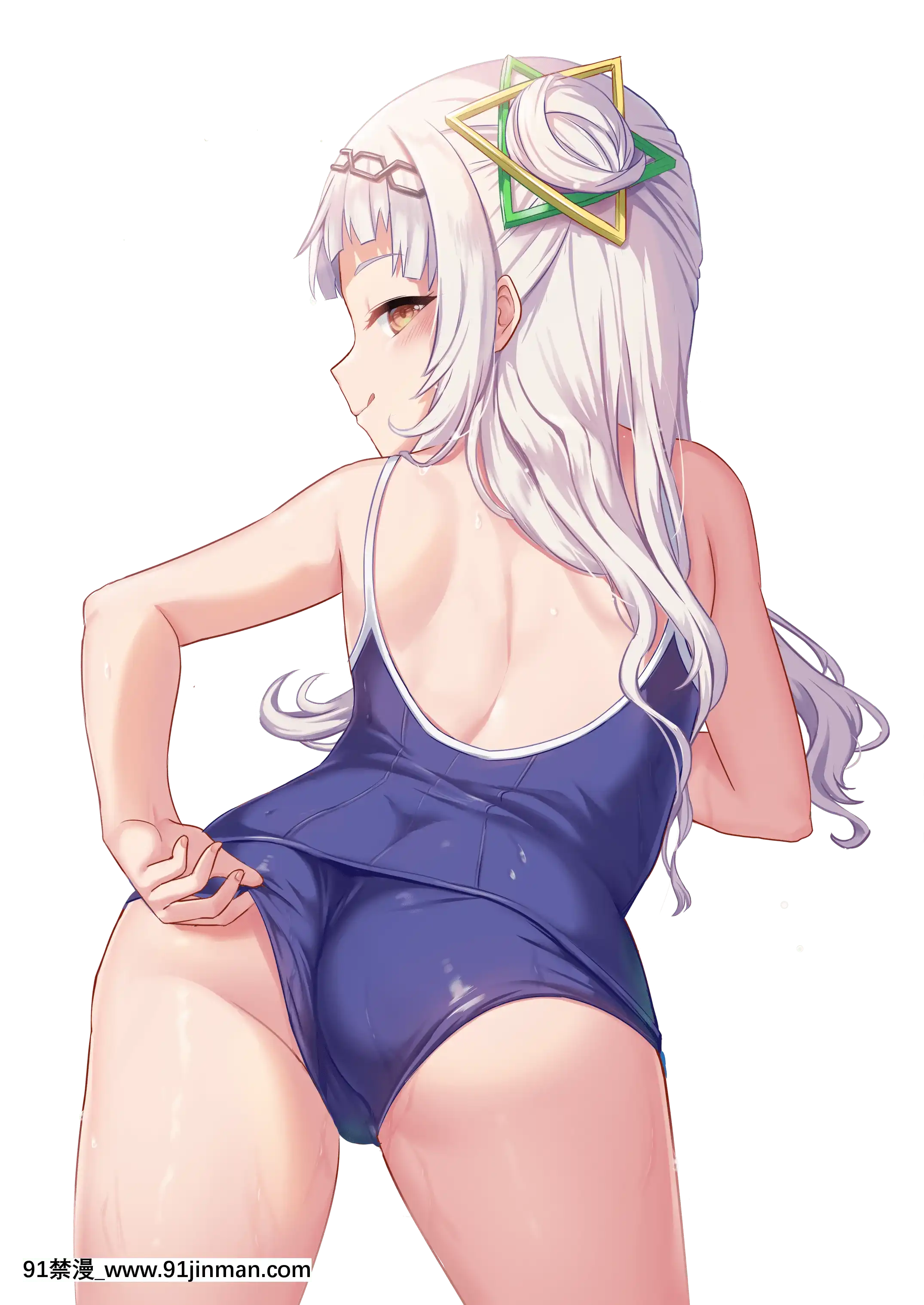 [ミルクセーキ]スク水シオンちゃん(紫咲シオン)[クローゼット h漫畫]