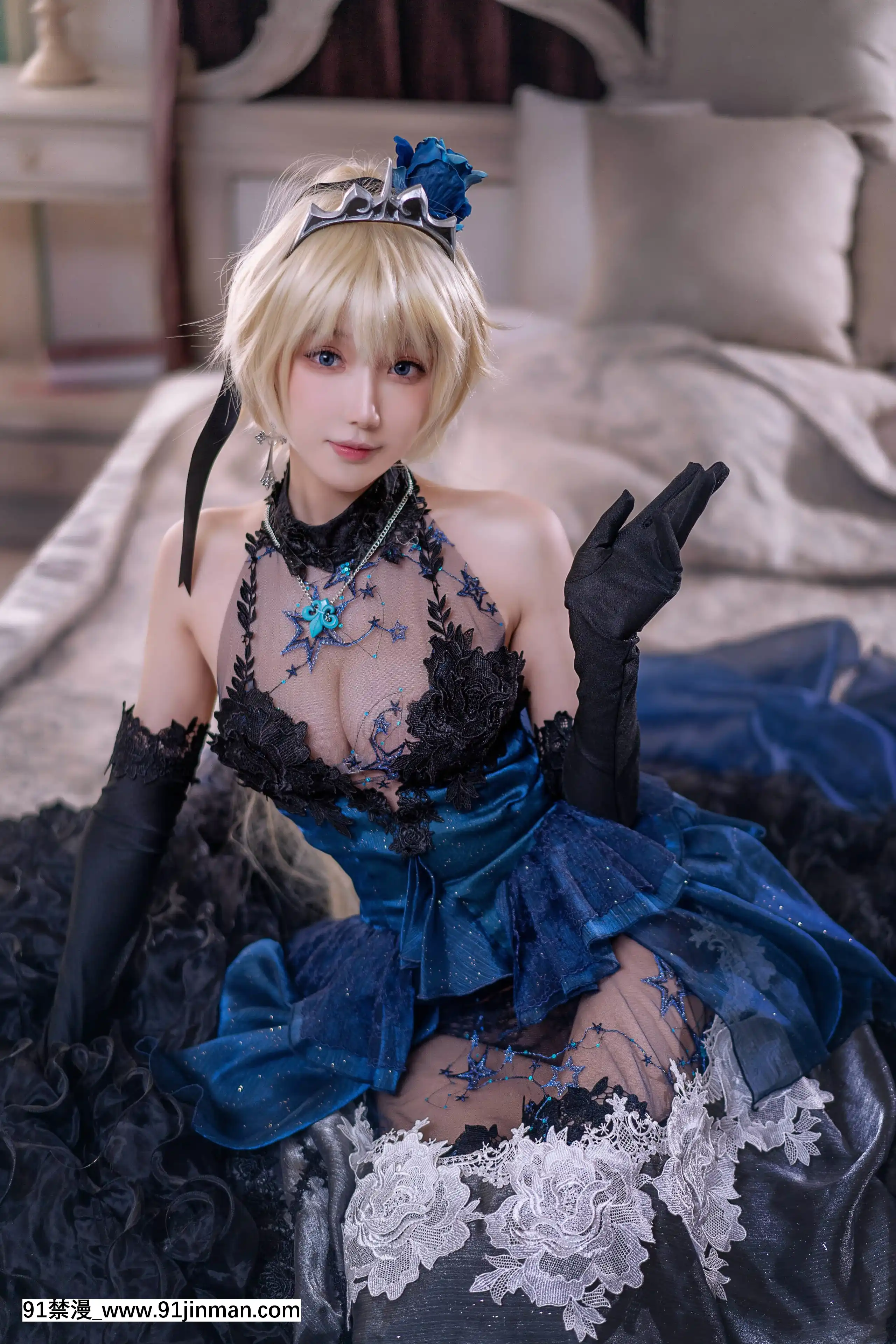 阿包也是兔娘-NO.31貞德婚紗[husqvarna 18h review]