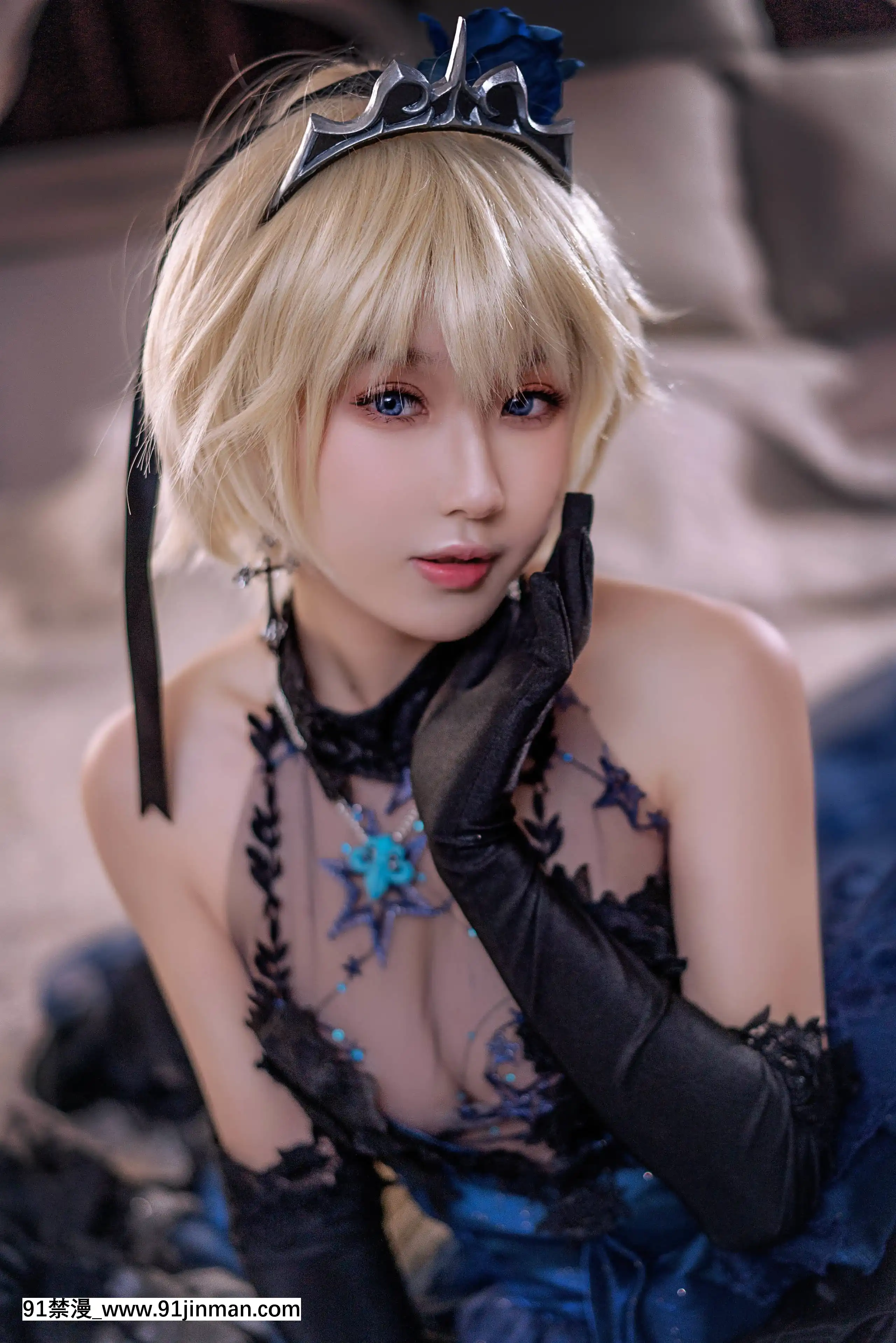阿包也是兔娘-NO.31貞德婚紗[husqvarna 18h review]