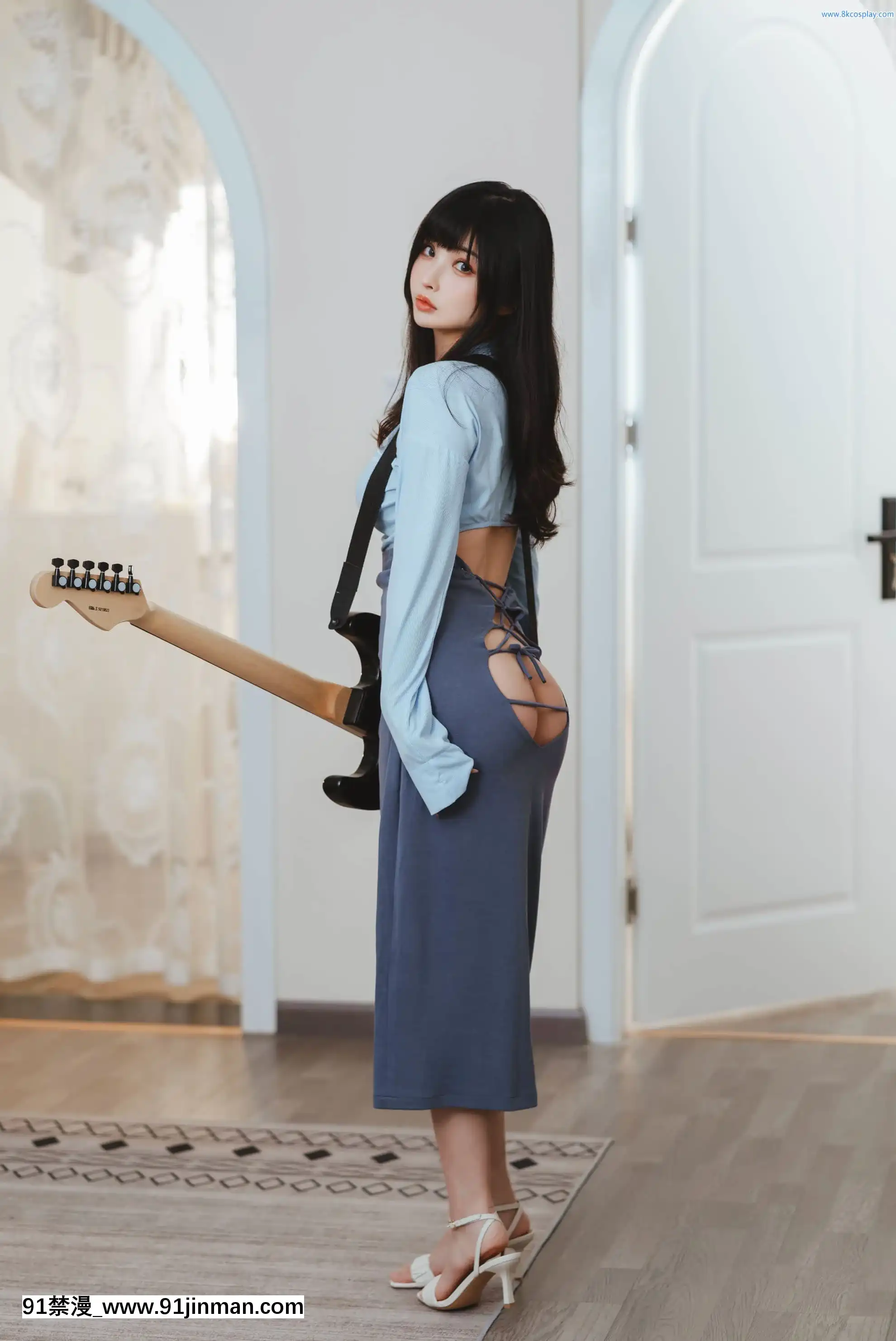 Rioko mát mẻ guitar em gái【vanellope von schweetz hentai】