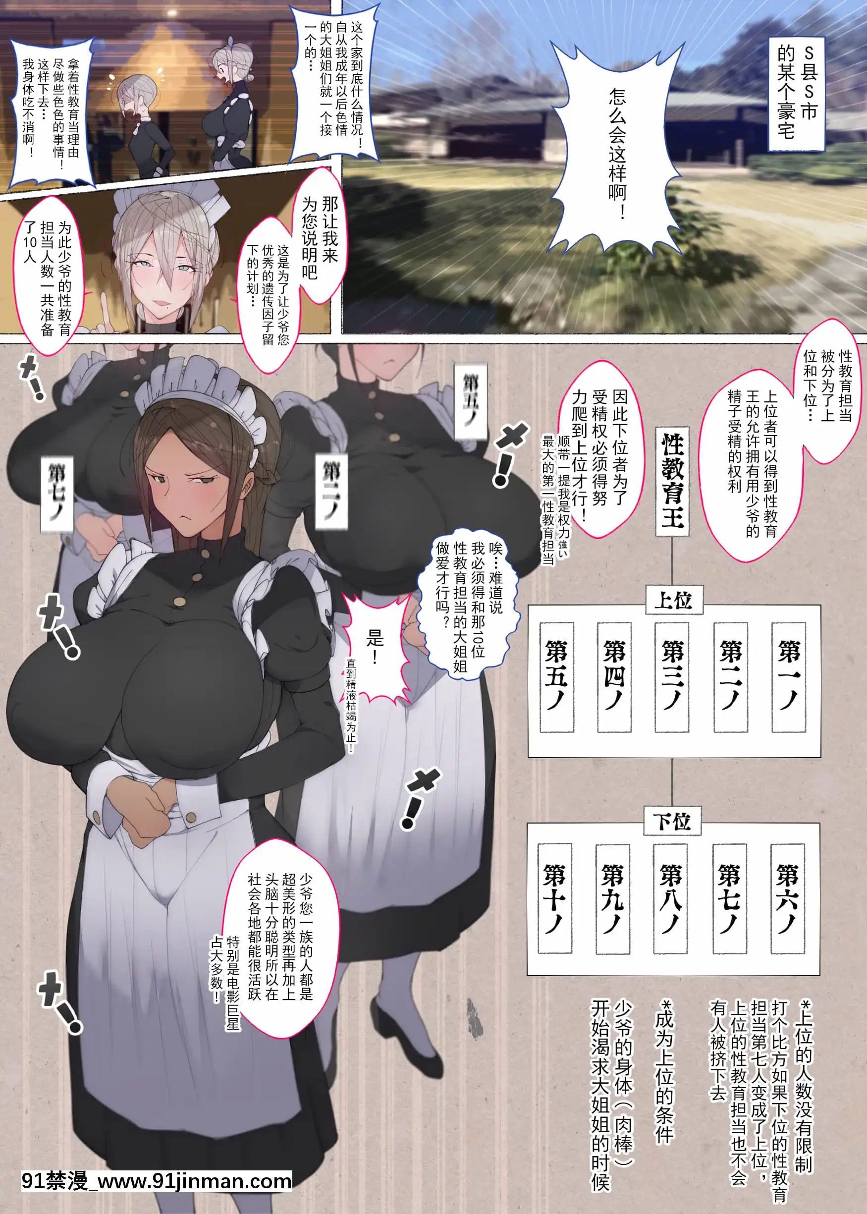 [愛國者(アゴビッチ姉さん)]このお屋敷の坊ちゃまは…男に飢えたメイド達に搾られている!!働くお姉さん達メイドのお姉さん達[羅莎莉亞漢化][phim vtv3 hom nay 18h]