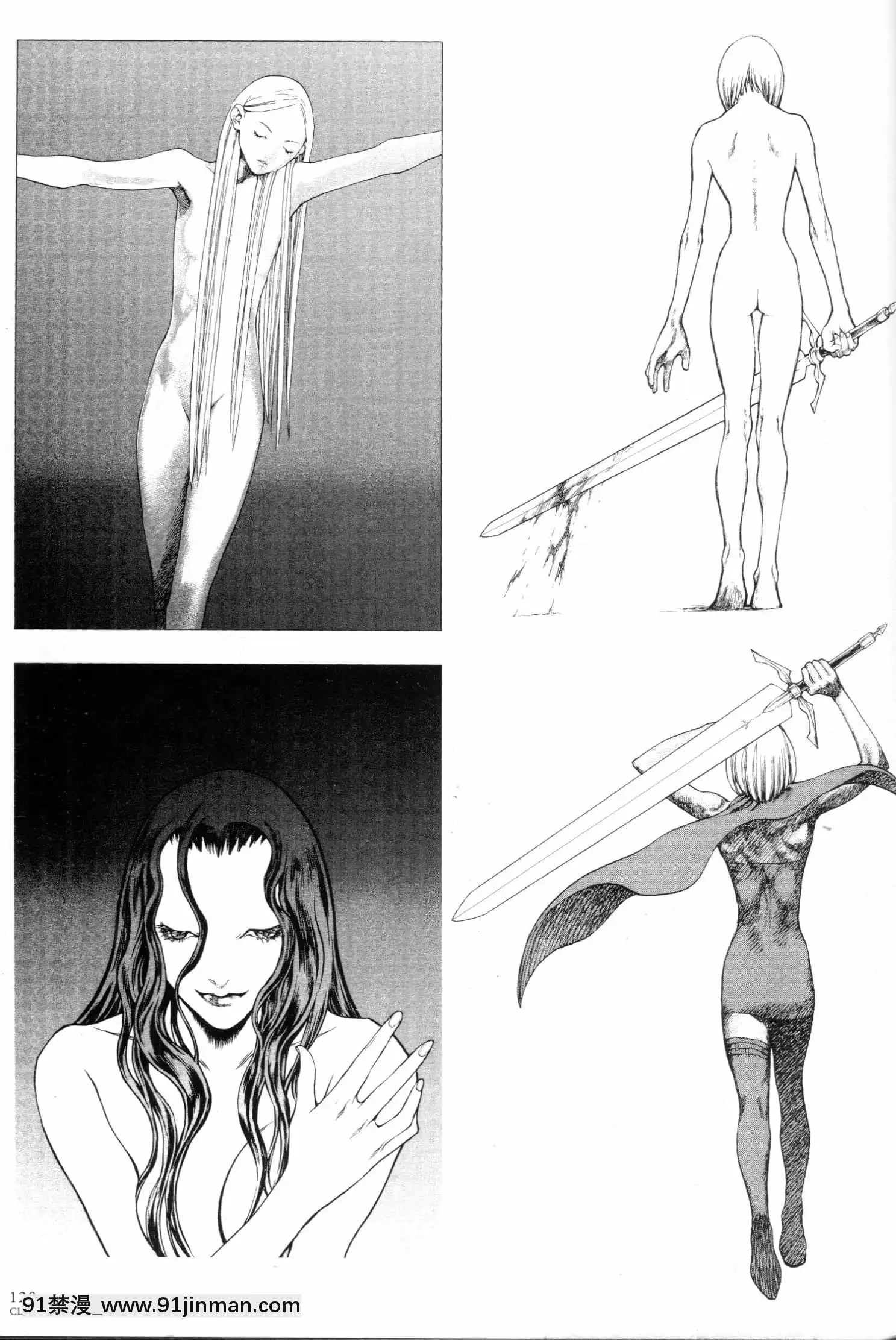 (畫集)[八木教広]Memorabilia―八木教広CLAYMORE畫集[狐妖小紅娘 h漫]