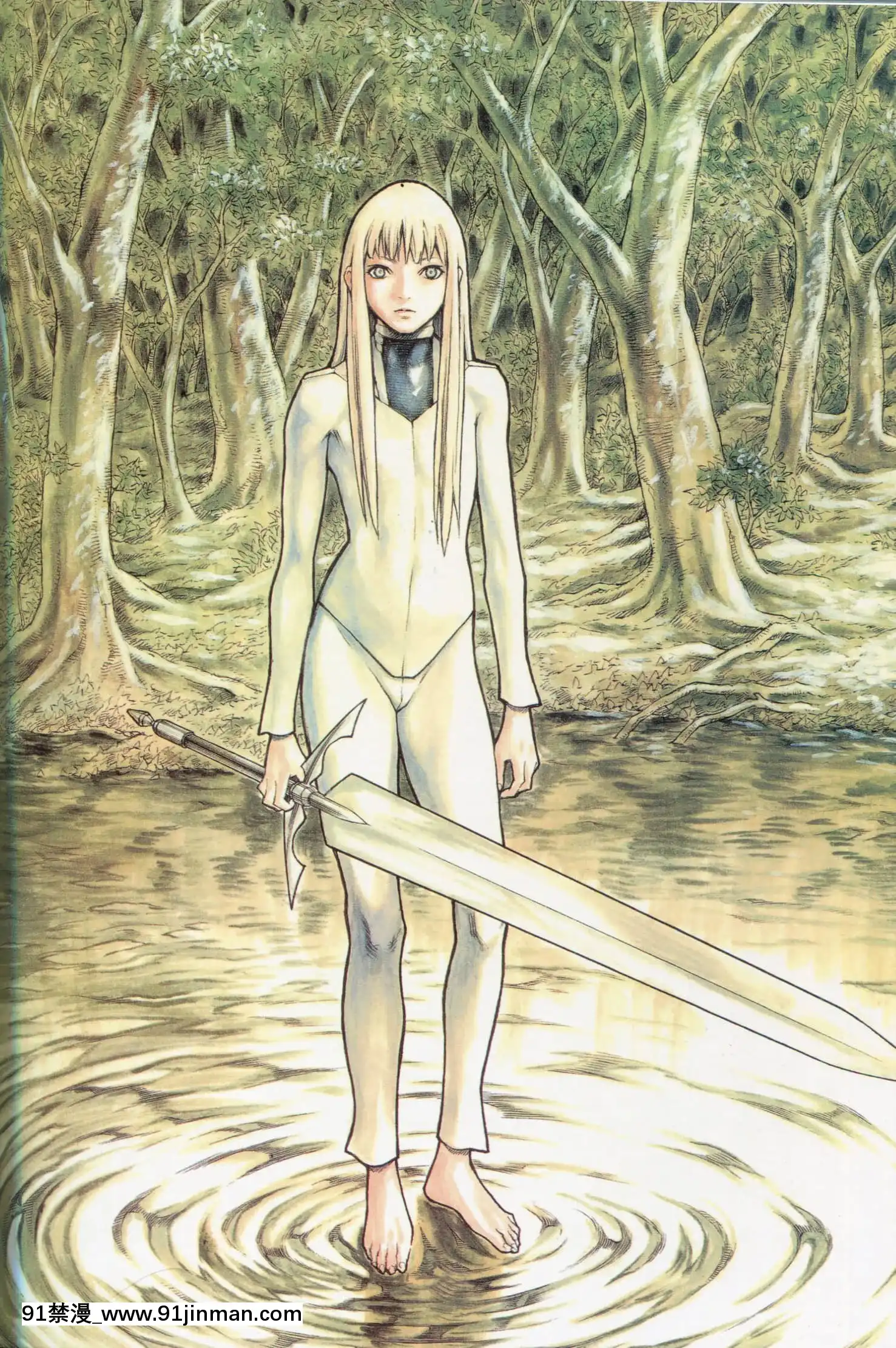 (畫集)[八木教広]Memorabilia―八木教広CLAYMORE畫集[狐妖小紅娘 h漫]