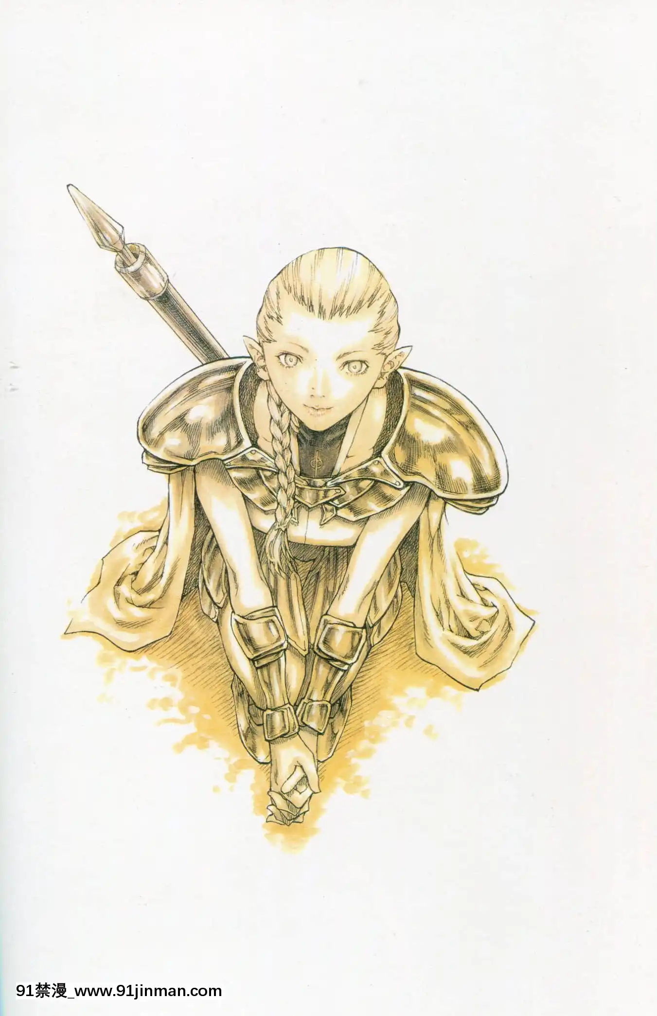 (畫集)[八木教広]Memorabilia―八木教広CLAYMORE畫集[狐妖小紅娘 h漫]