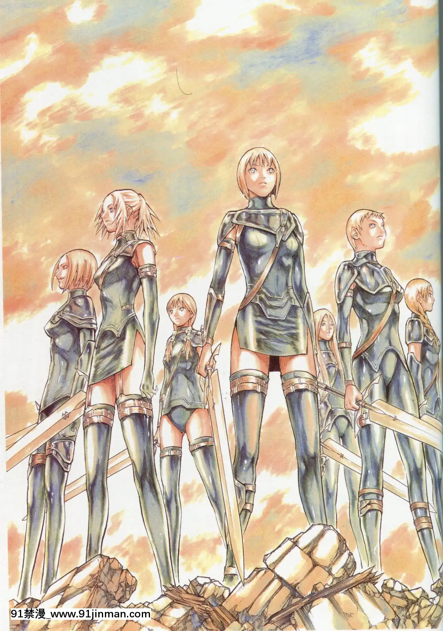 (畫集)[八木教広]Memorabilia―八木教広CLAYMORE畫集[狐妖小紅娘 h漫]
