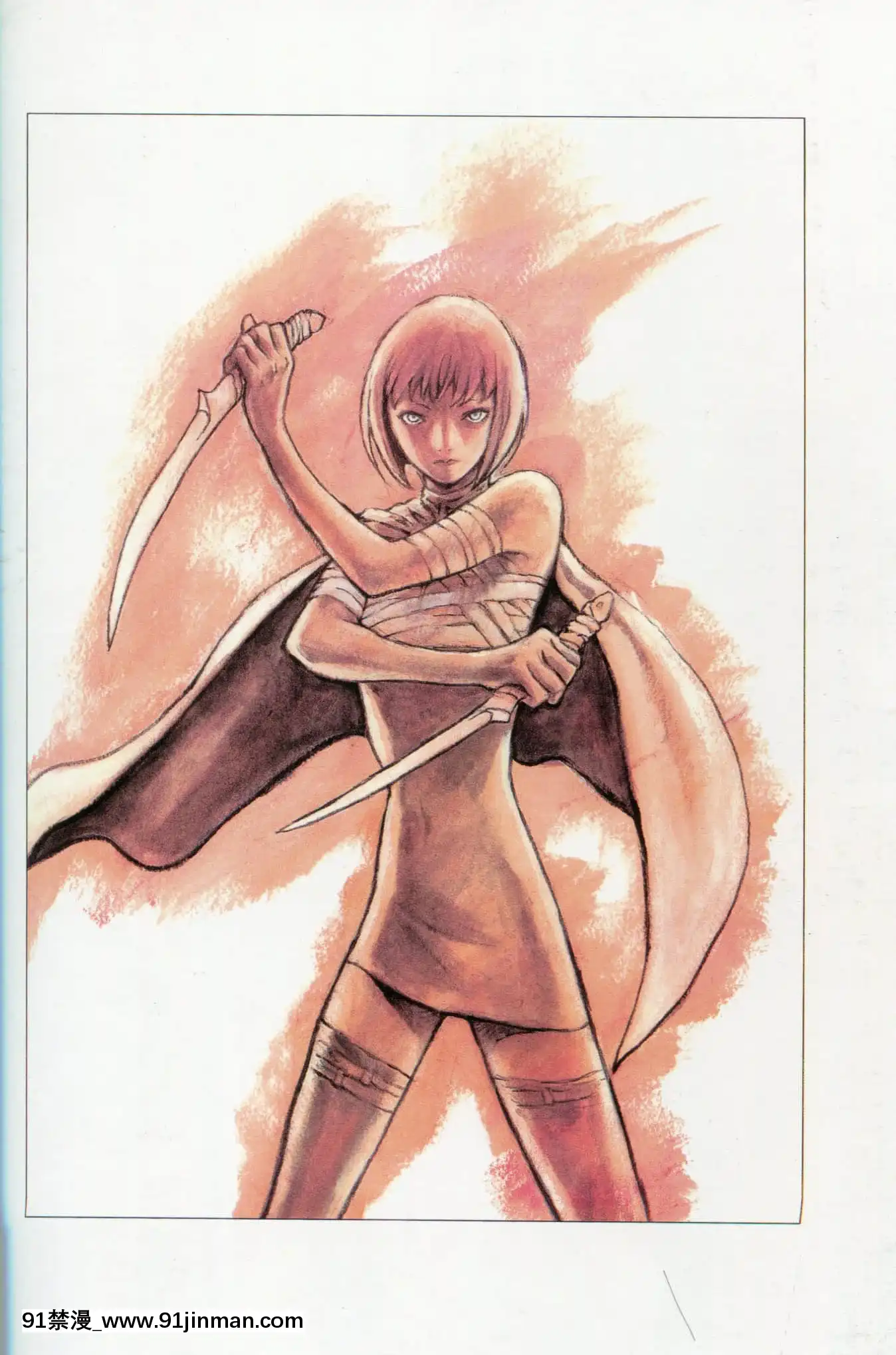 (畫集)[八木教広]Memorabilia―八木教広CLAYMORE畫集[狐妖小紅娘 h漫]