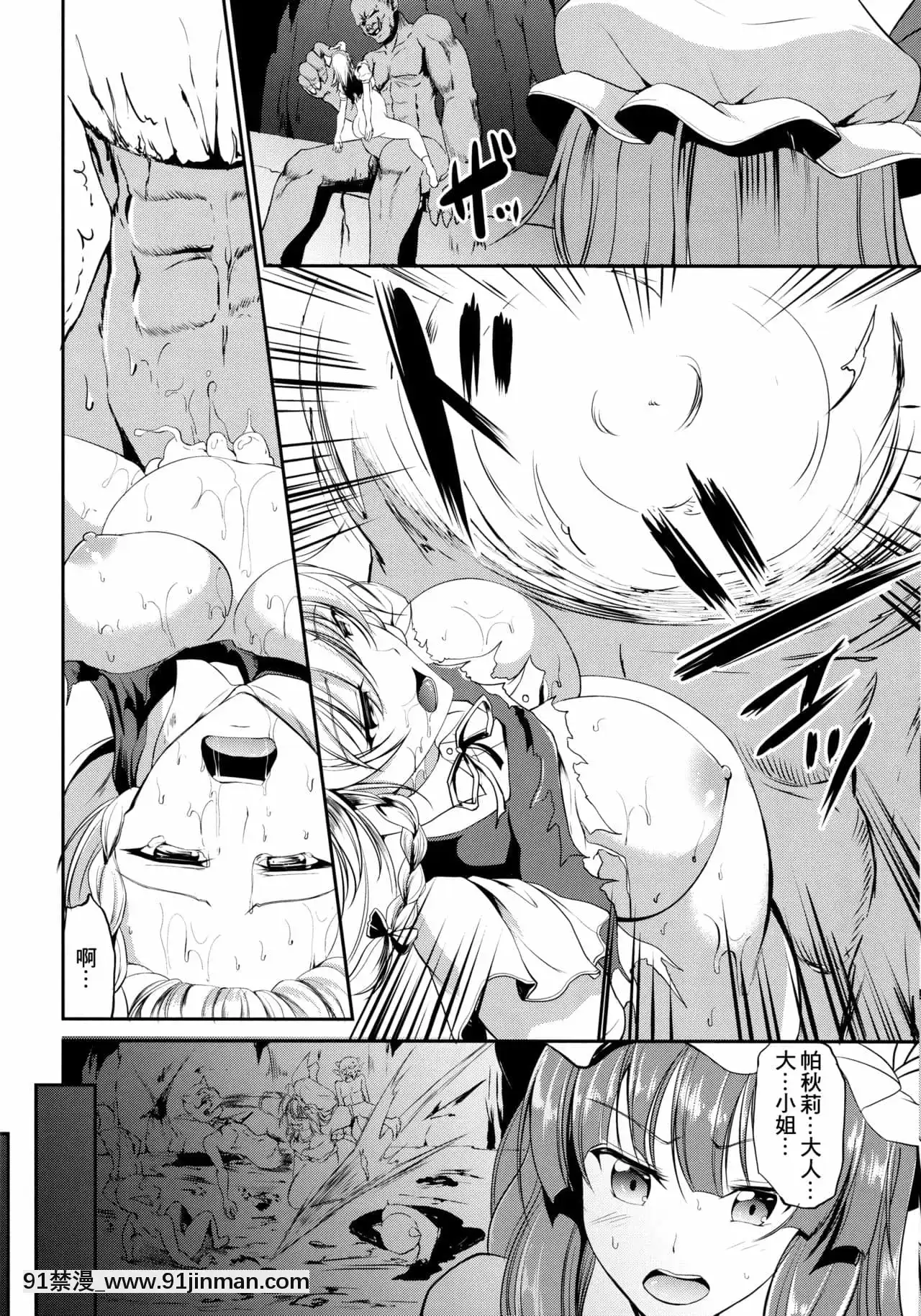 [最愛福瑞漢化組](C90)[らふれしあ(キャンベル議長)]侵入者(東方Project)[waiste size 18h]