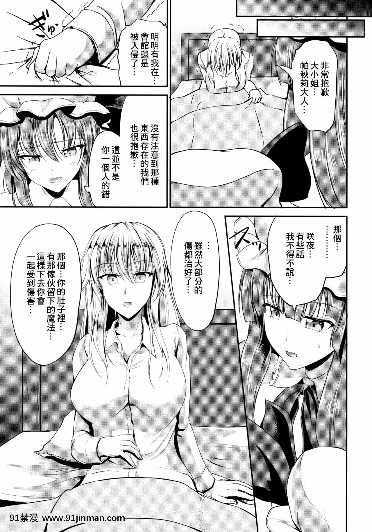 [最愛福瑞漢化組](C90)[らふれしあ(キャンベル議長)]侵入者(東方Project)[waiste size 18h]