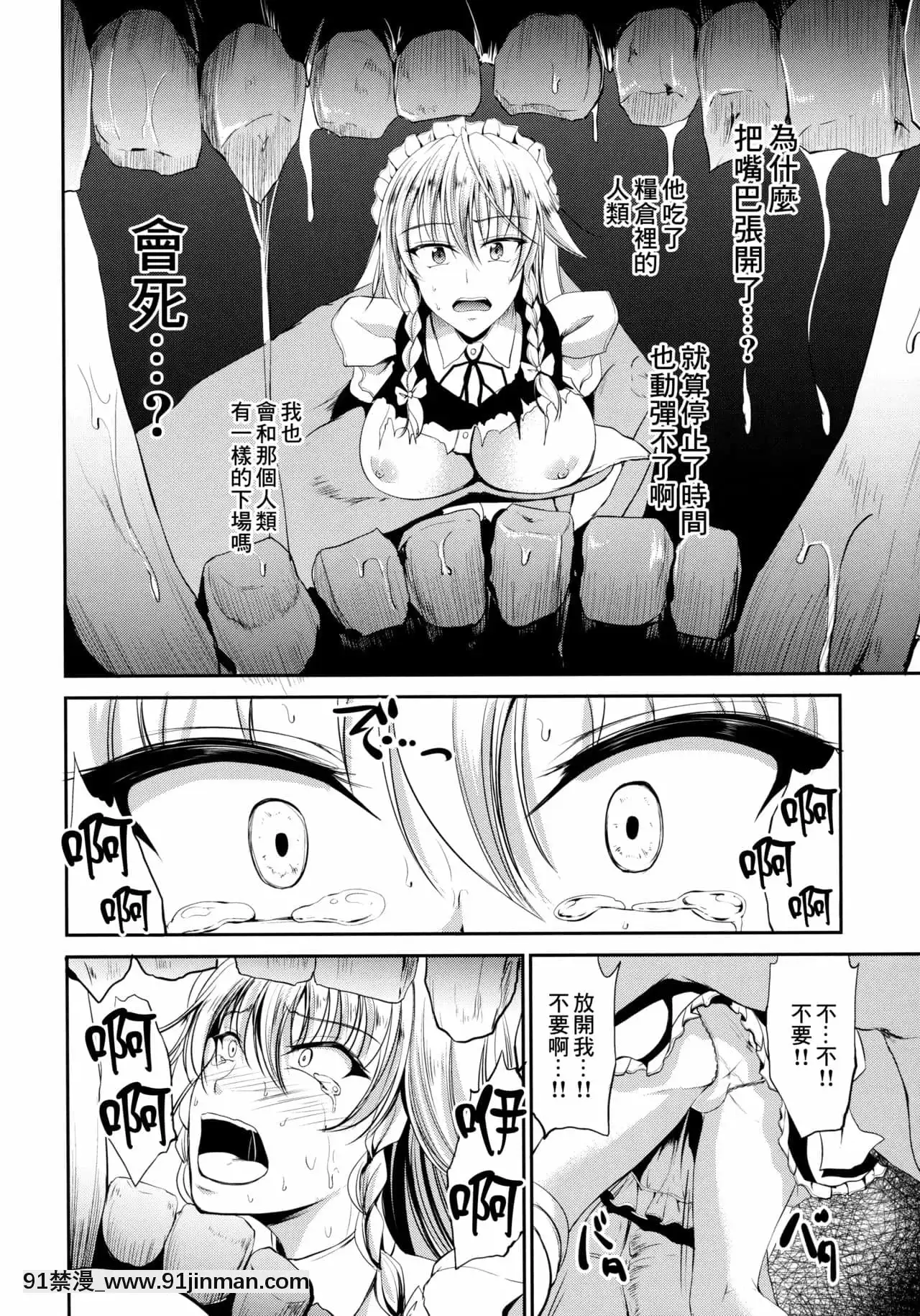 [最愛福瑞漢化組](C90)[らふれしあ(キャンベル議長)]侵入者(東方Project)[waiste size 18h]