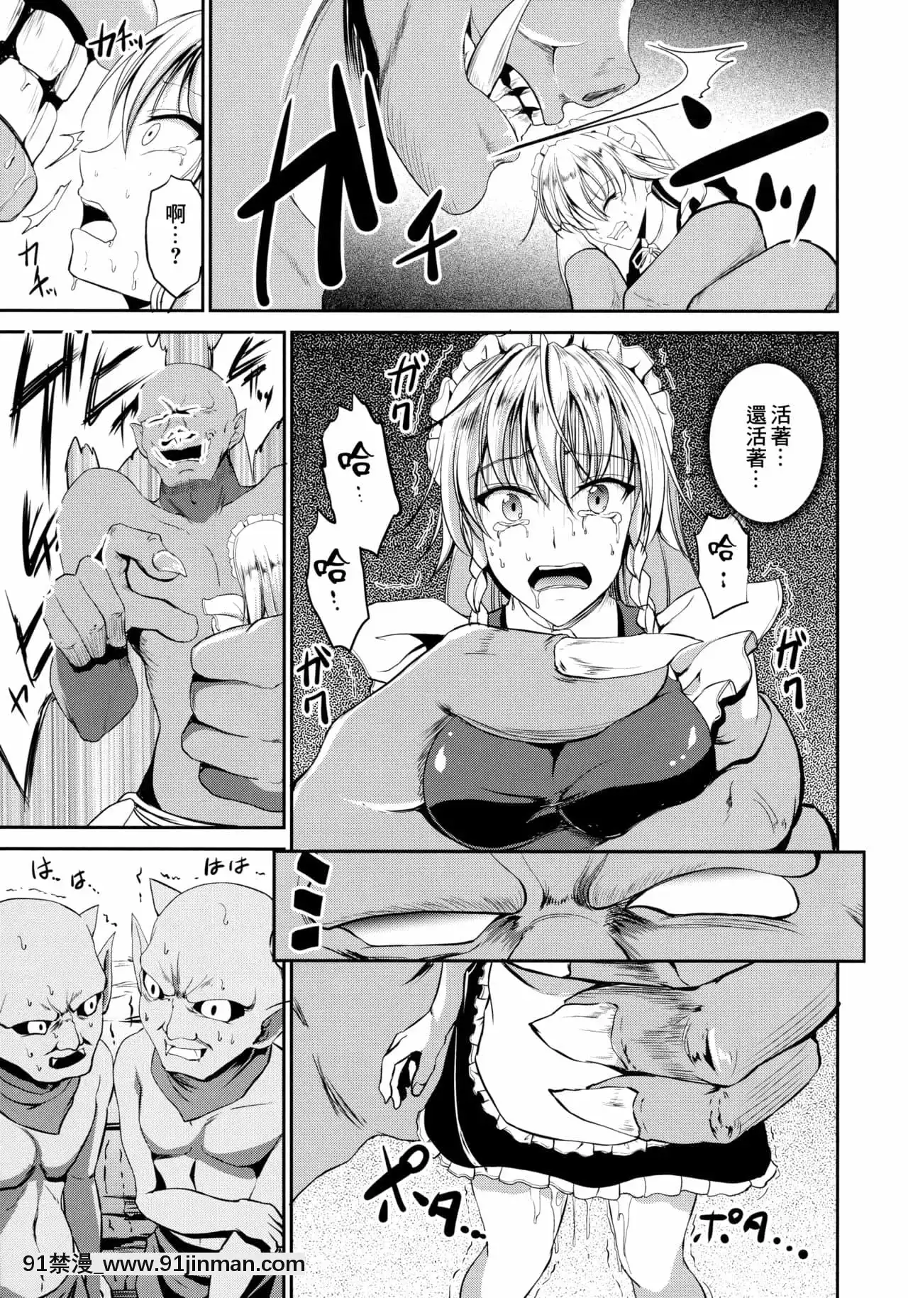 [最愛福瑞漢化組](C90)[らふれしあ(キャンベル議長)]侵入者(東方Project)[waiste size 18h]