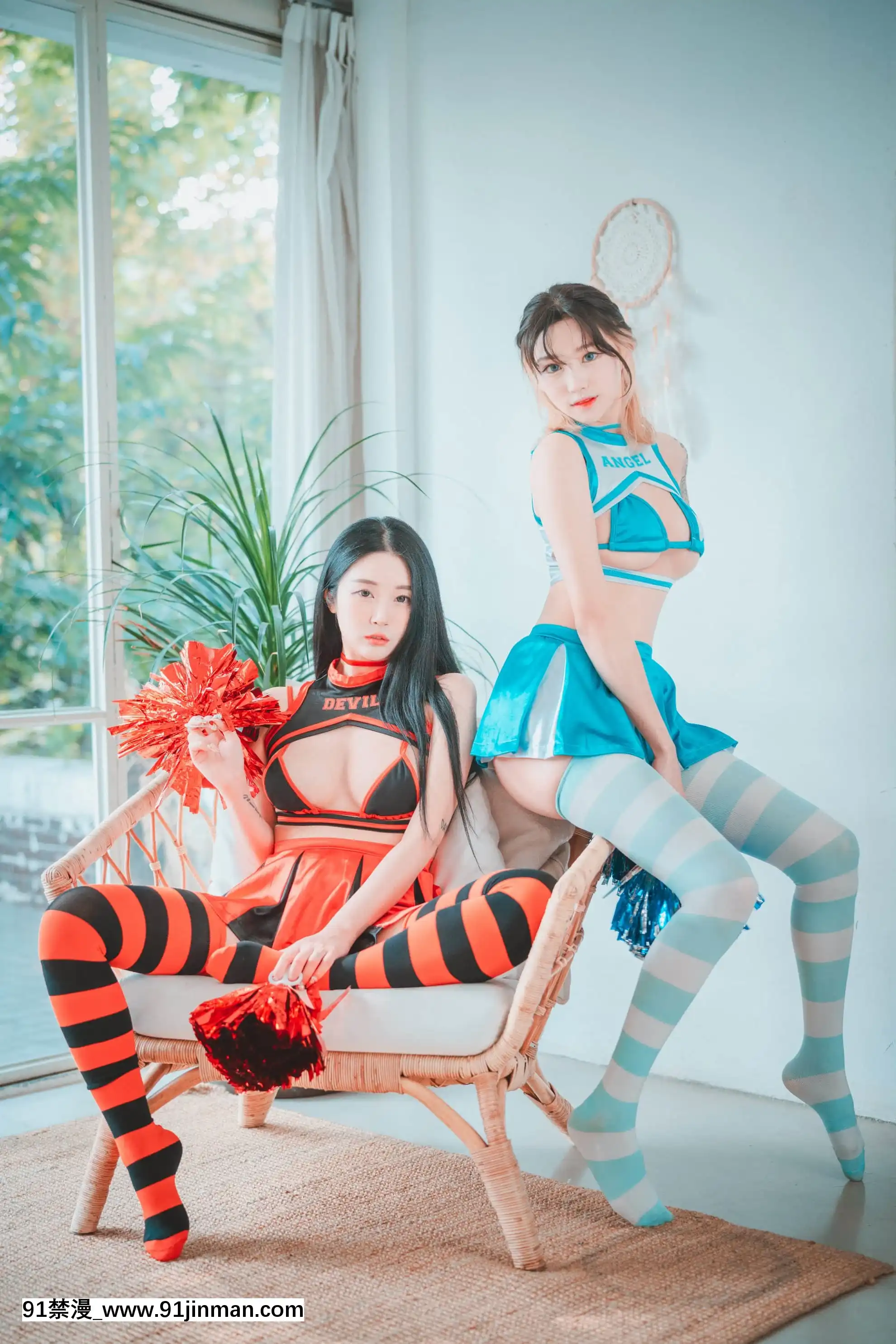 [DJAWA]Bomi보미xTaeri태리 Devil666&Angel777[海贼王 h漫 汉化]