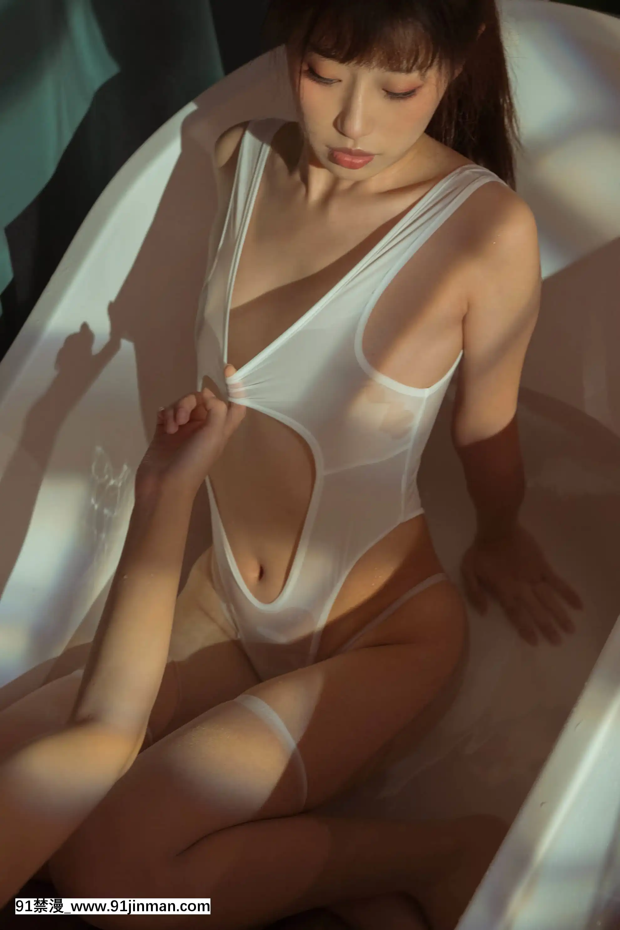 [七月喵子]NO.05黑白雙人浴缸[工作細胞 h漫]