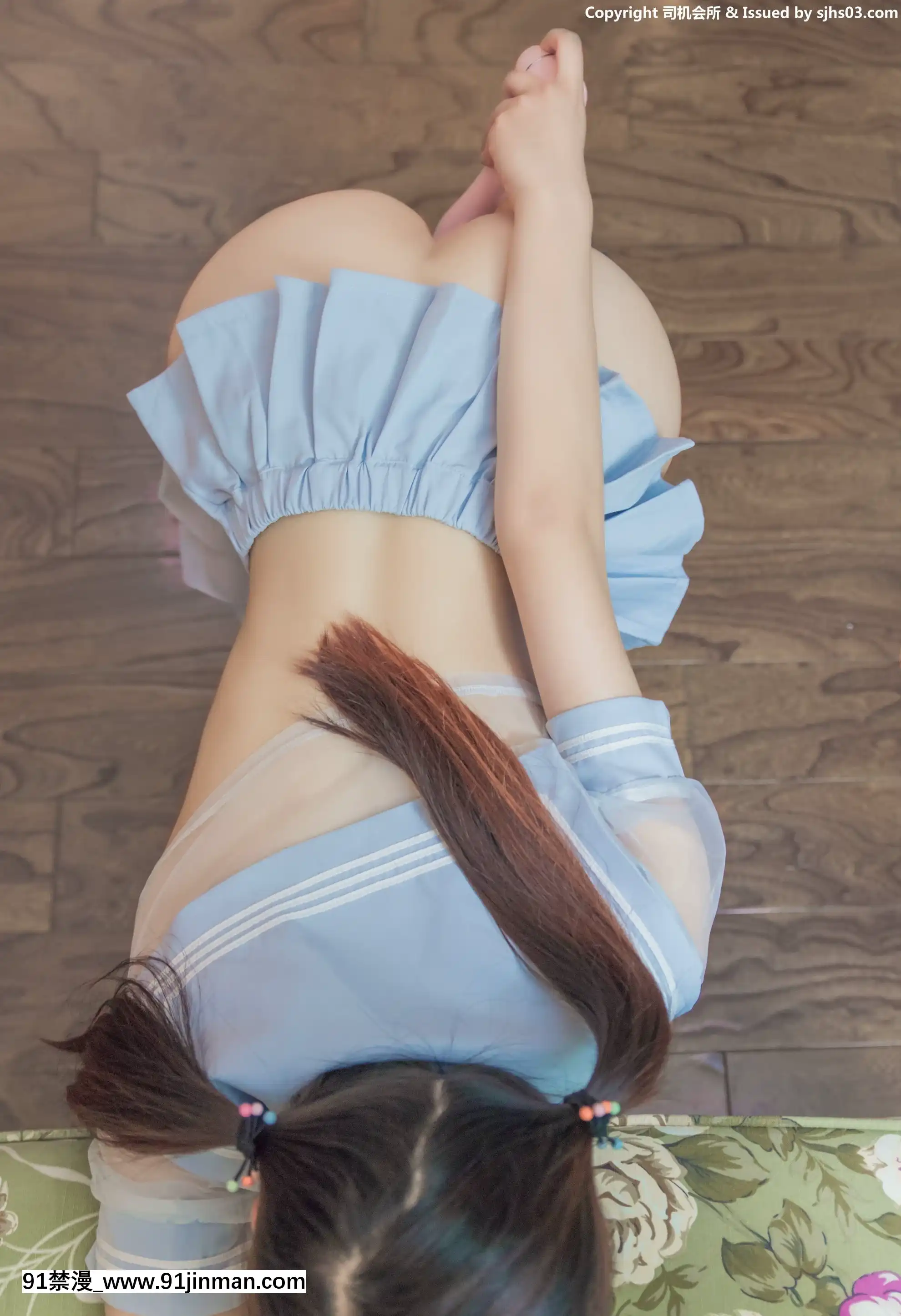 TsubakiAlbumVol002スケスケ青いセーラー服[巨乳 h漫]