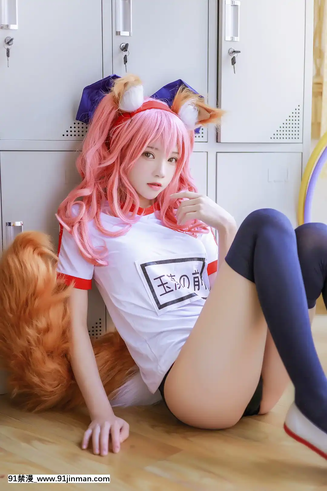 Quần áo thể dục dụng cụ Sakura Peach Meow Tamamo[truyện tranh cổ tích việt nam ngắn]