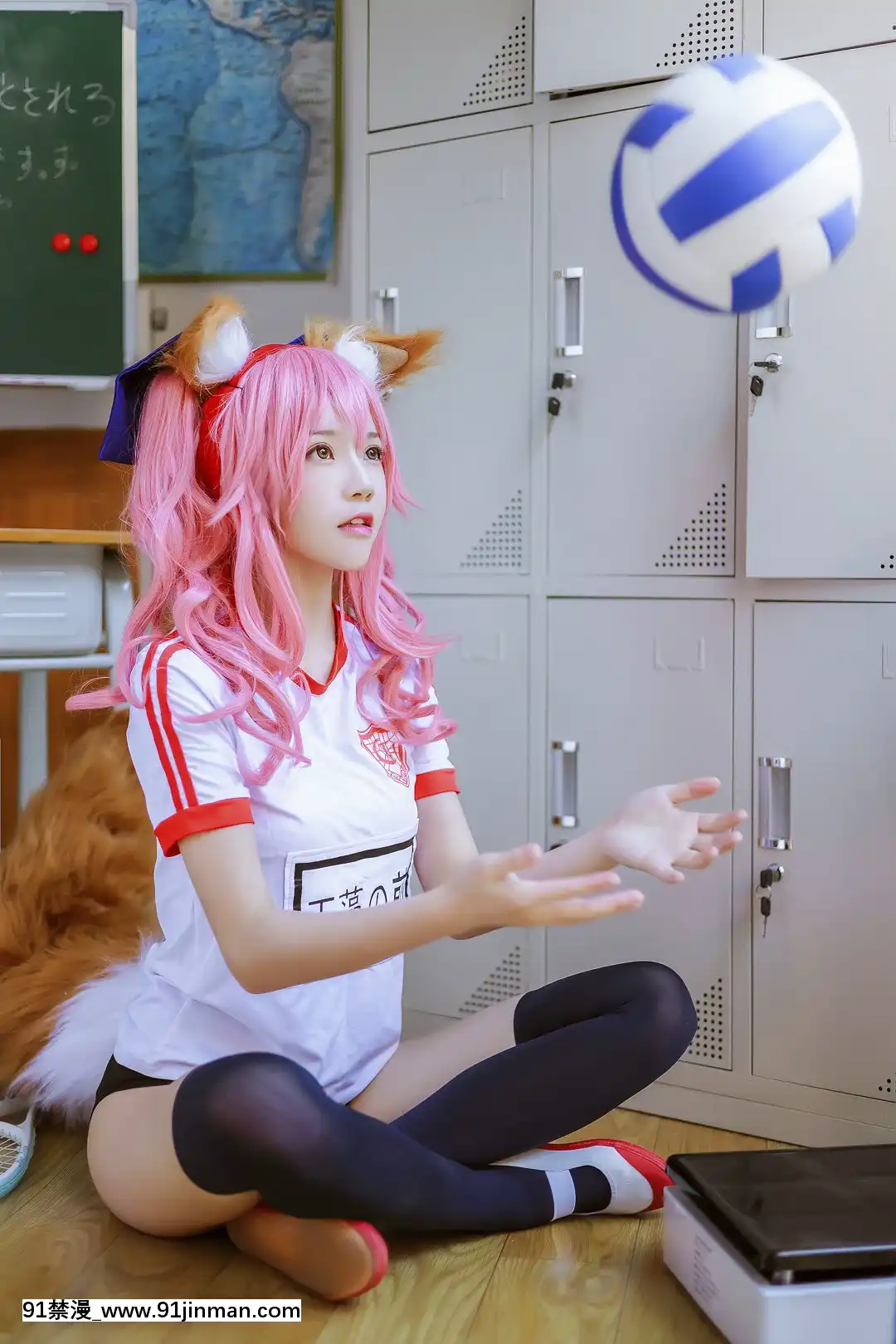 Quần áo thể dục dụng cụ Sakura Peach Meow Tamamo[truyện tranh cổ tích việt nam ngắn]