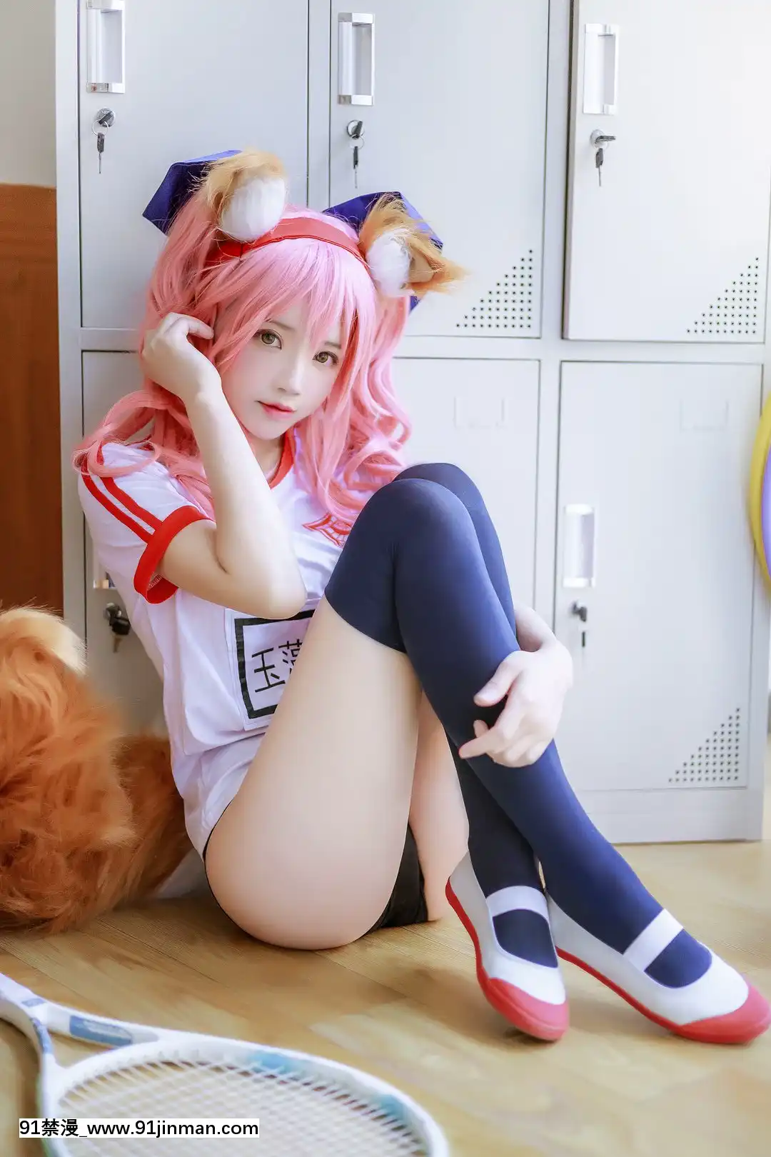 Quần áo thể dục dụng cụ Sakura Peach Meow Tamamo[truyện tranh cổ tích việt nam ngắn]