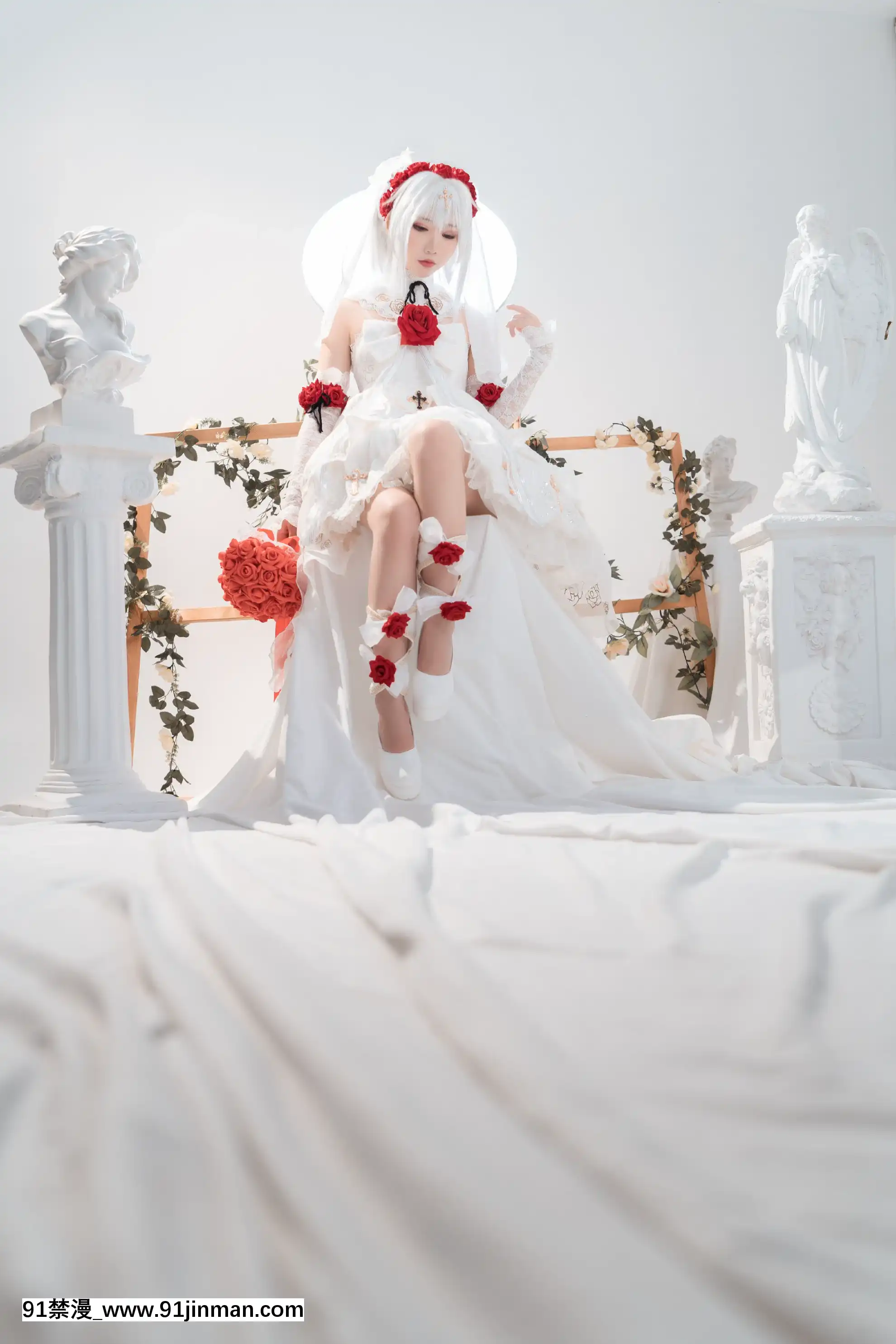 [麵餅仙兒]MBXER-德麗莎婚紗[整蠱 18禁]