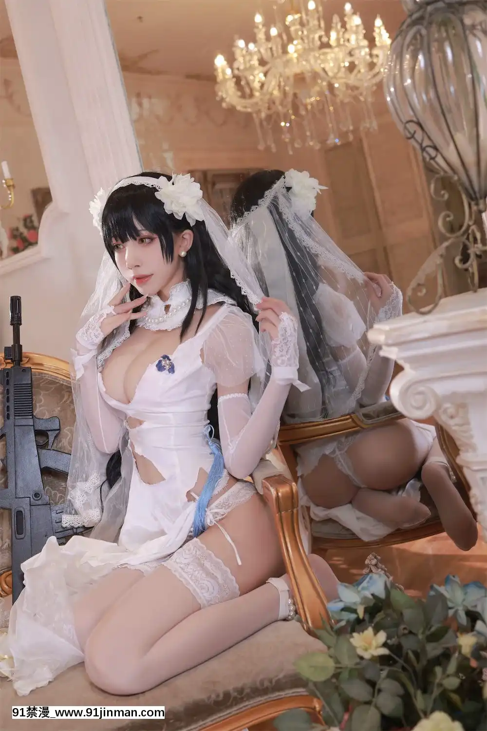 [水淼aqua]Girls'FrontlineOTS14＆Type95[18h x 12w spice rack]
