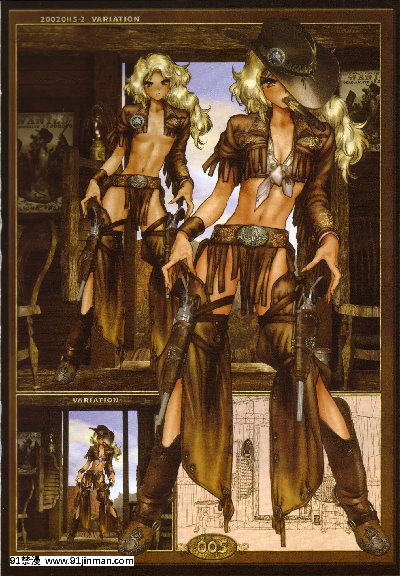 (成年コミック)[士郎正宗]PIECES8WILDWETWEST[12-04-11][18h 百合]