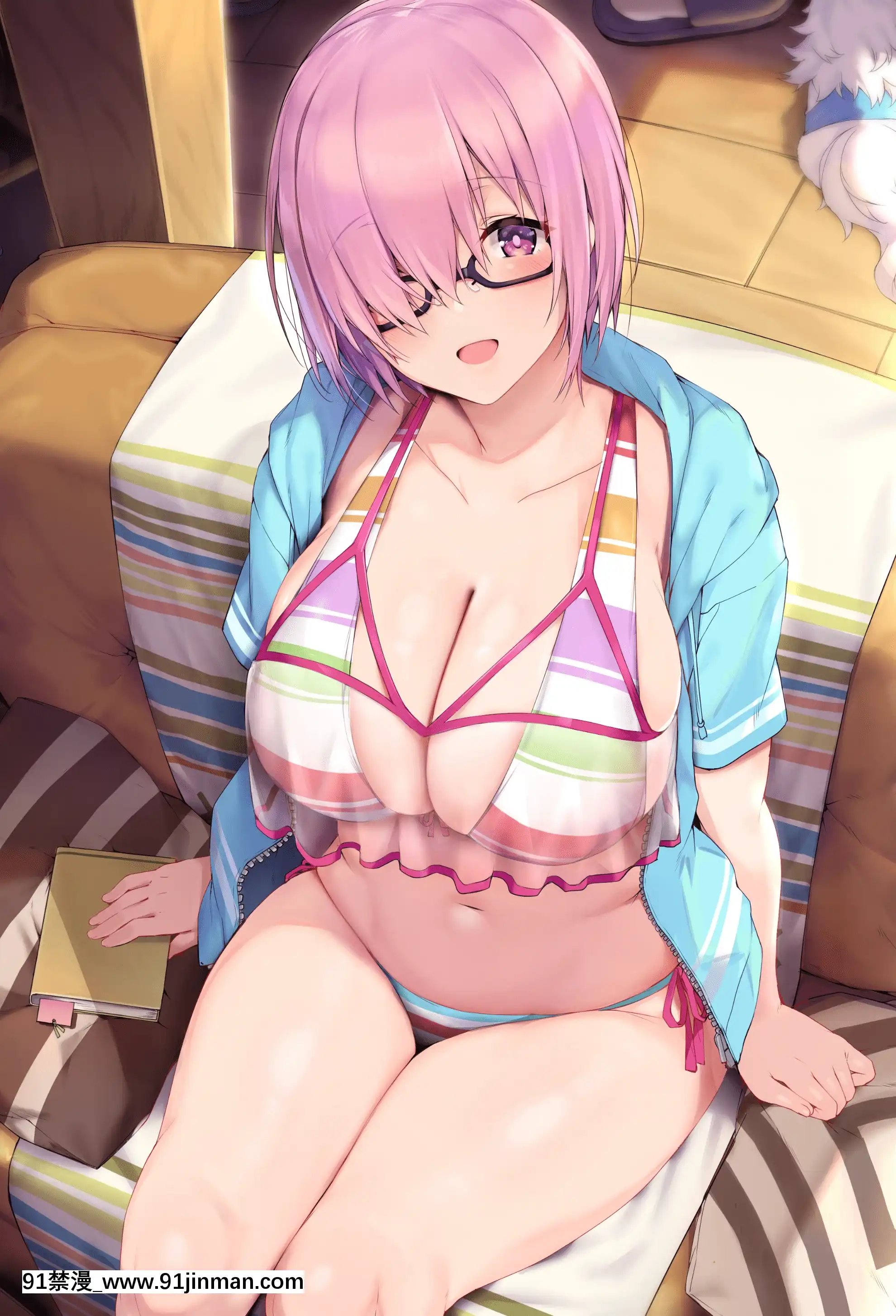 [Blue_Gk]水着マシュ見抜きシチュぶっかけ(Fate-GrandOrder)[中國翻訳][nas1160 3 18h]