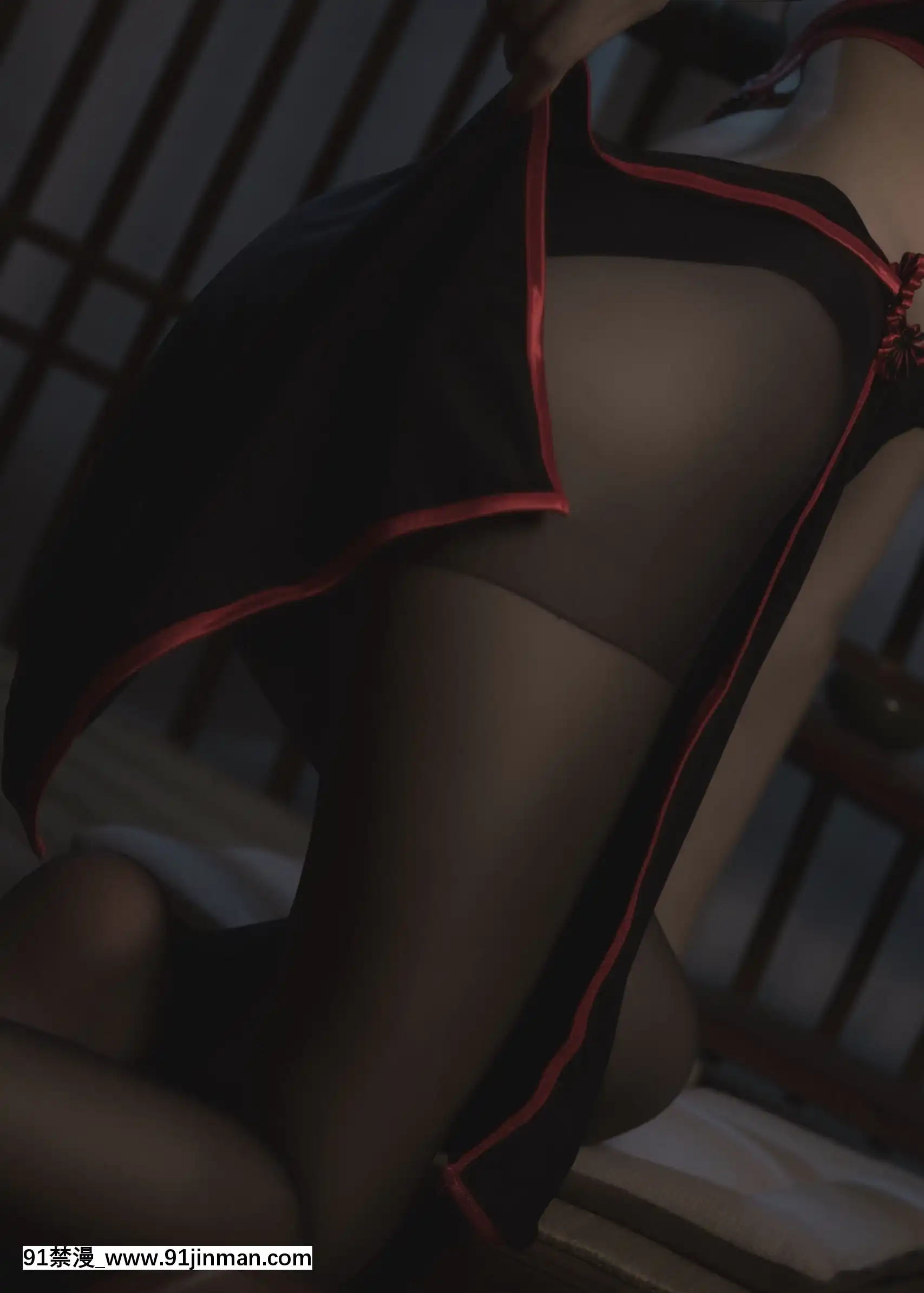 [南桃Momoko]黑絲旗袍[拳願 h漫]