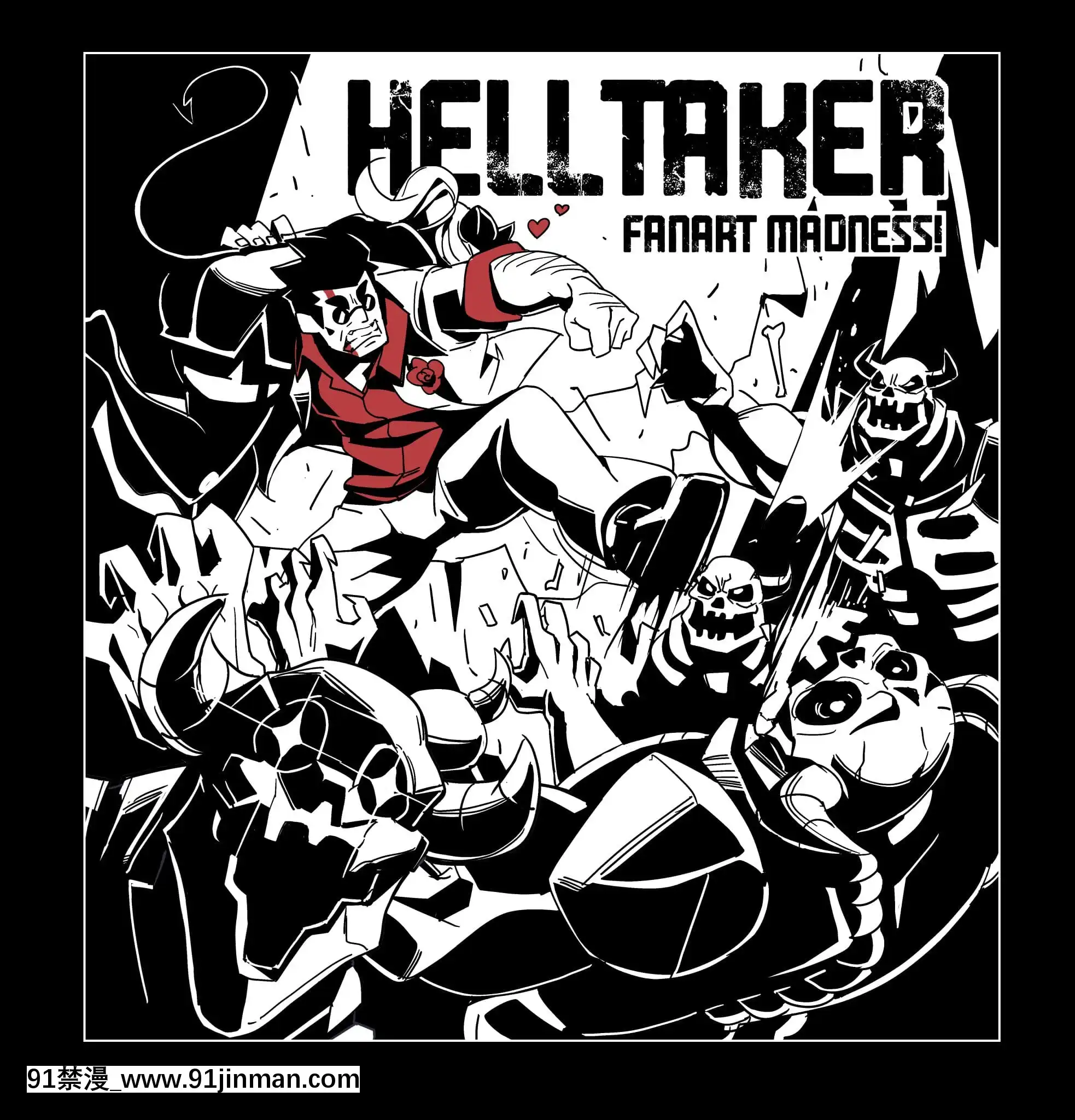 【truyện tranh cao h đam mỹ】[Nisego]HelltakerFanartMadness[有道汉化组]   HelltakerFanartMadness