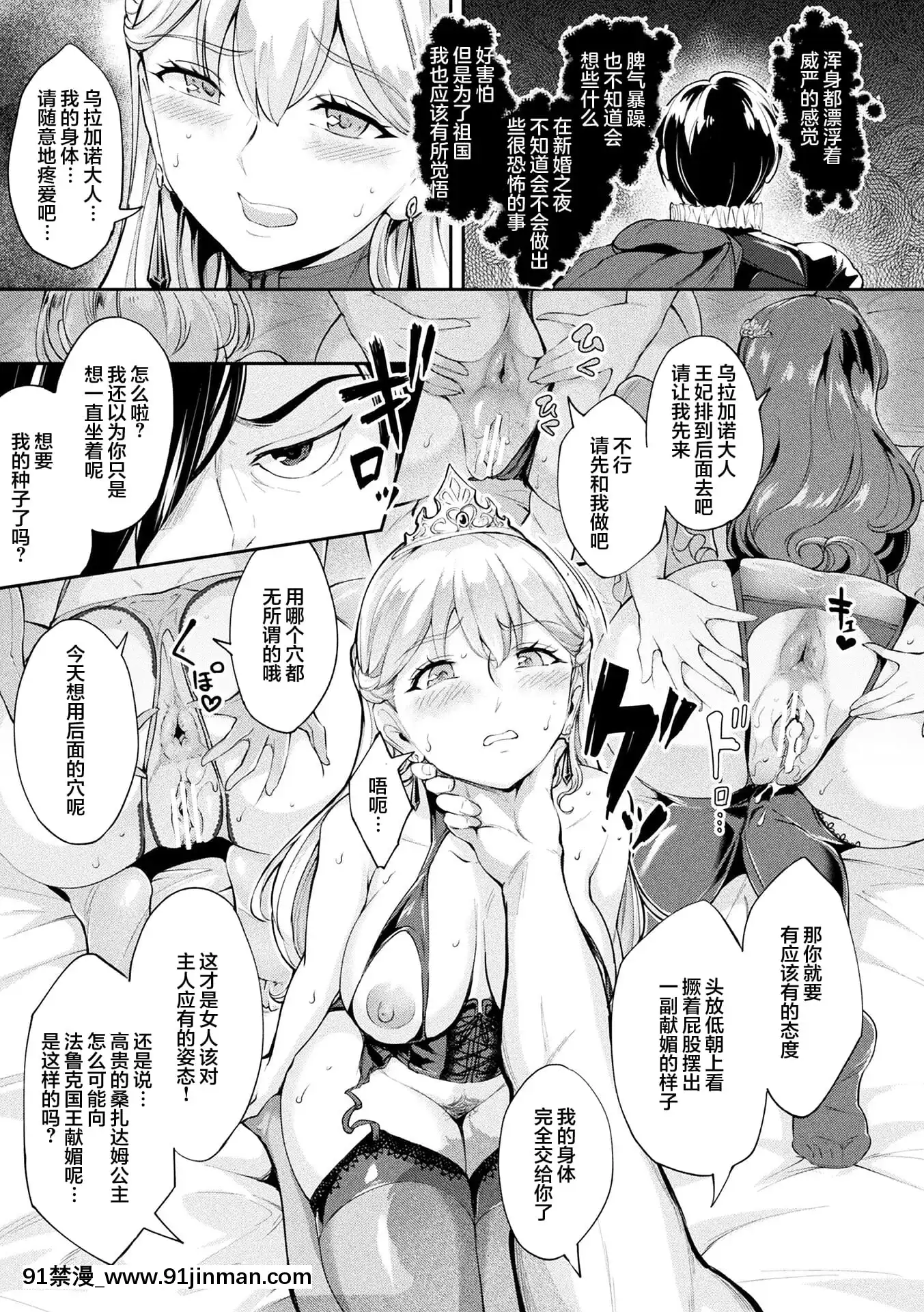 [ぼんすけ]敵國から迎えた妃は尻穴愛玩具(二次元コミックマガジンケツマン調教で肛門ポルチオアクメ!Vol.2)[不可視漢化][DL版][裏維兵長 h漫]