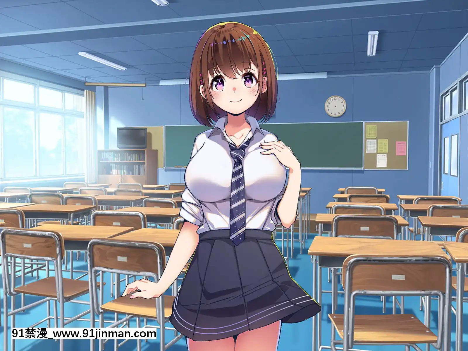 [やればできる娘。]巨乳の柳田さんにオネガイするとヤれるらしい-[卡芬妮 h漫]