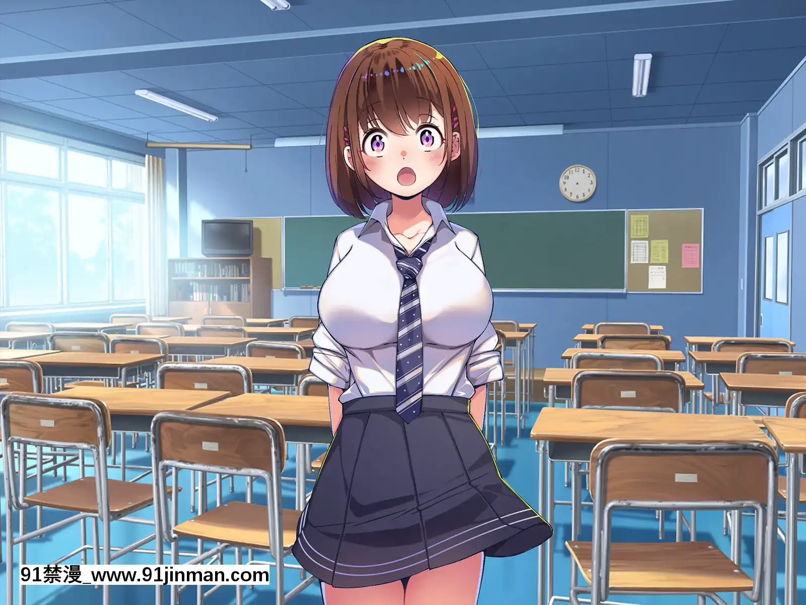 [やればできる娘。]巨乳の柳田さんにオネガイするとヤれるらしい-[卡芬妮 h漫]