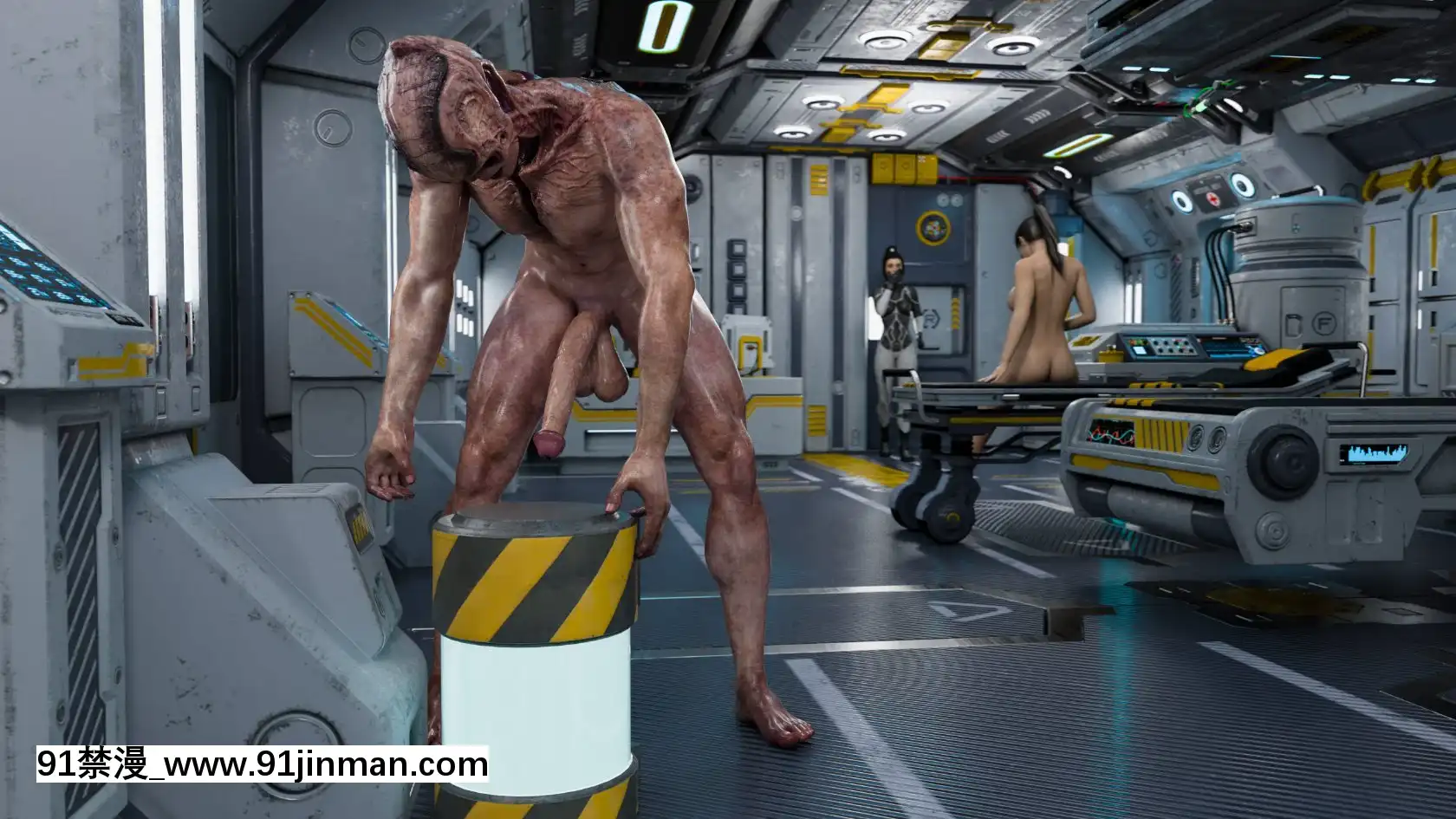 [3DZen]AlienContaminationII[亂倫 h漫]