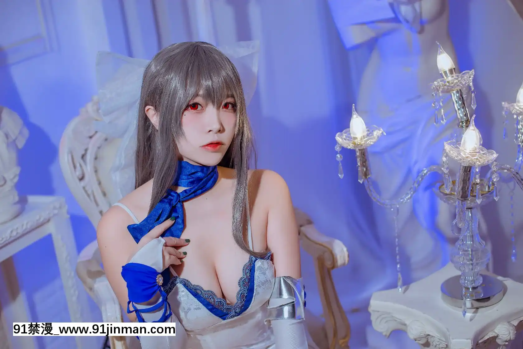 [二佐Nisa]碧藍航線路易九禮服[魔物娘 h漫]