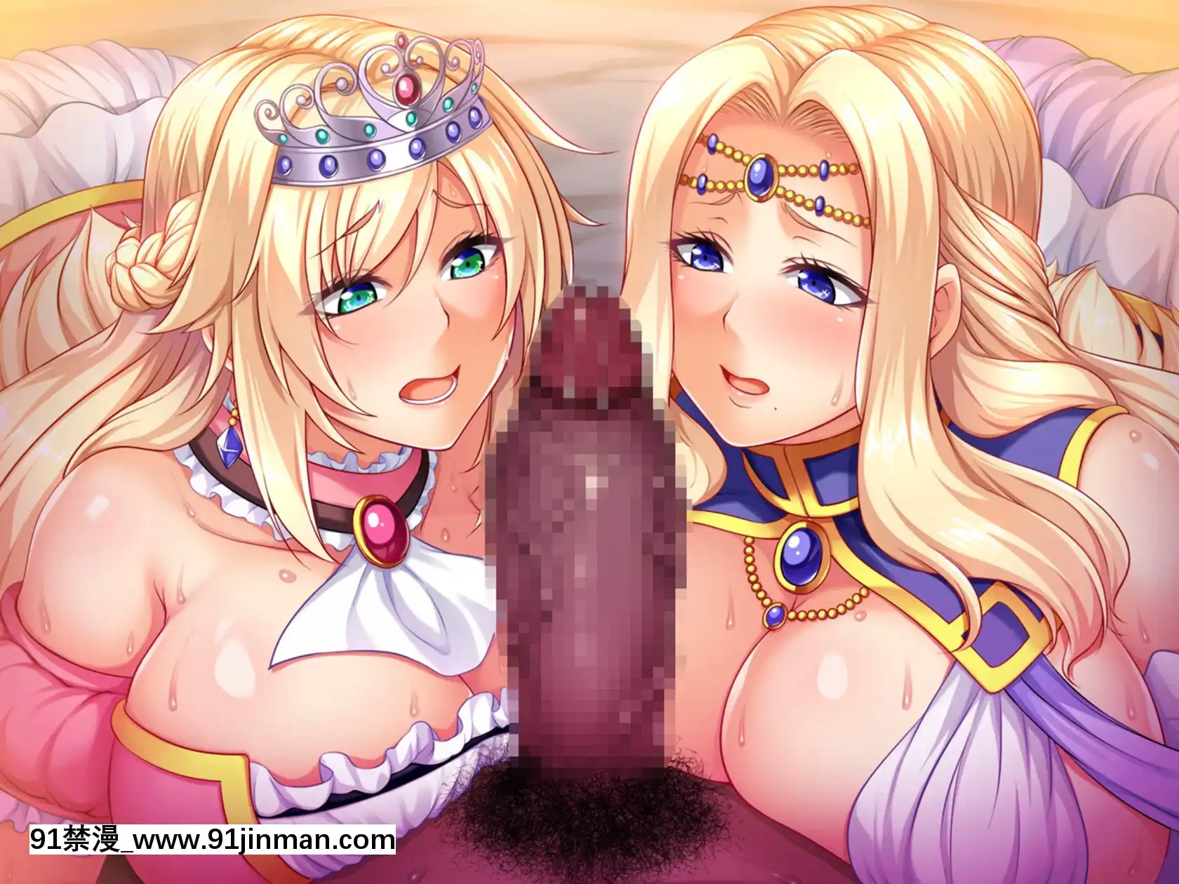 売國王姫～墮落のメス豚母娘～前編[伽椰子 h漫]