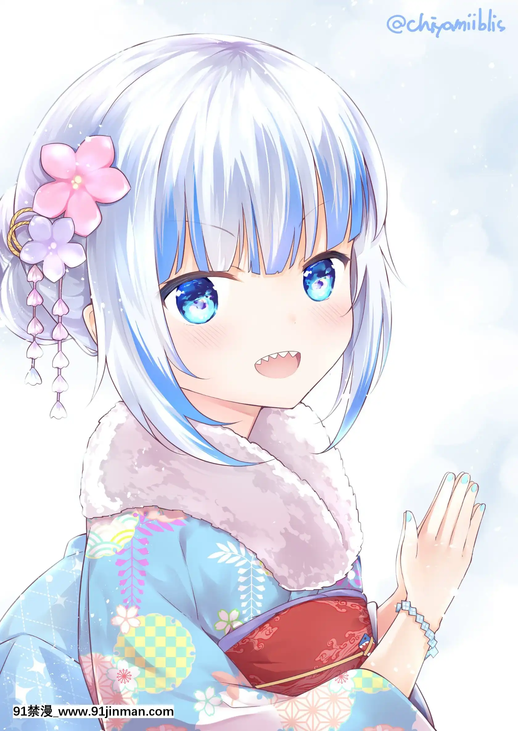 (FF37)[ちやみ]Let'sSweat(ホロライブ)(がうるぐら)(バーチャルユーチューバー)[18h boys uniform pants]