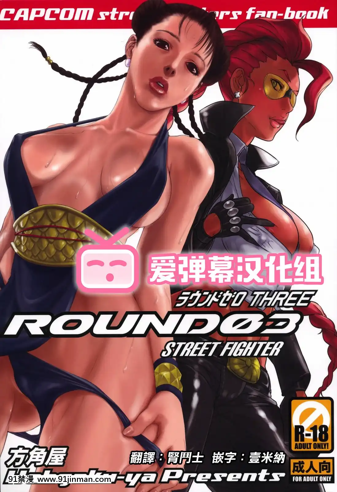 [爱弹幕汉化组](C75)[方角屋(南北、东西)]ROUND03(ストリートファイター)[我的女神 18h]