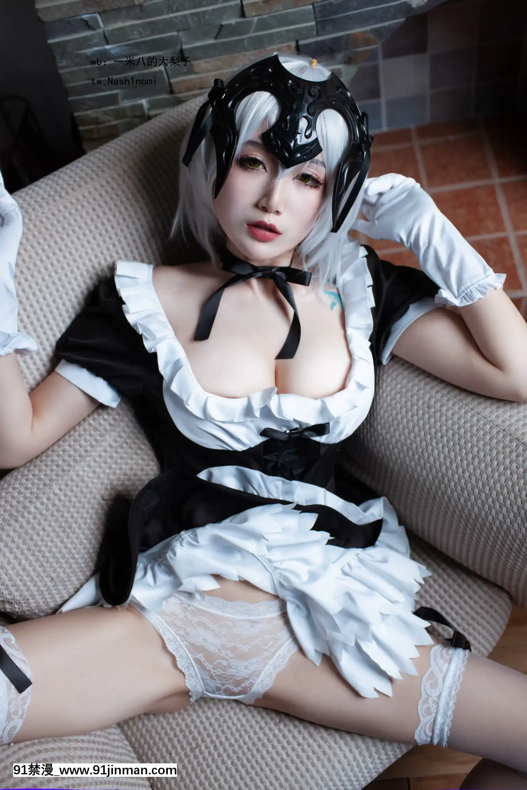 [一米八的大梨子]黑貞GK手辦女僕[みちきんぐ h漫]