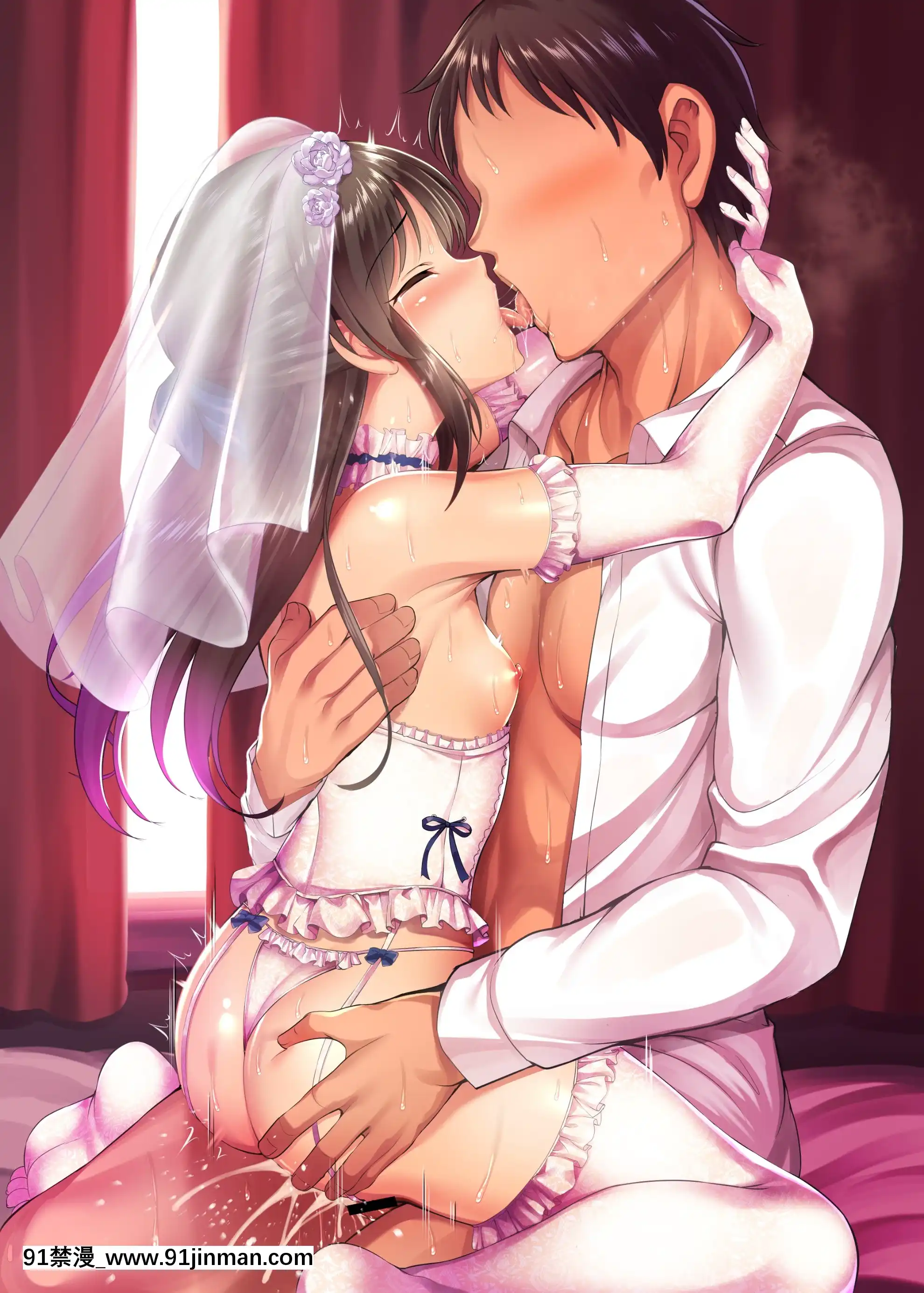 [ment]ウェディングエロ下着の橘ありすちゃんとイチャラブセックス(アイドルマスターシンデレラガールズ)[su-18h]
