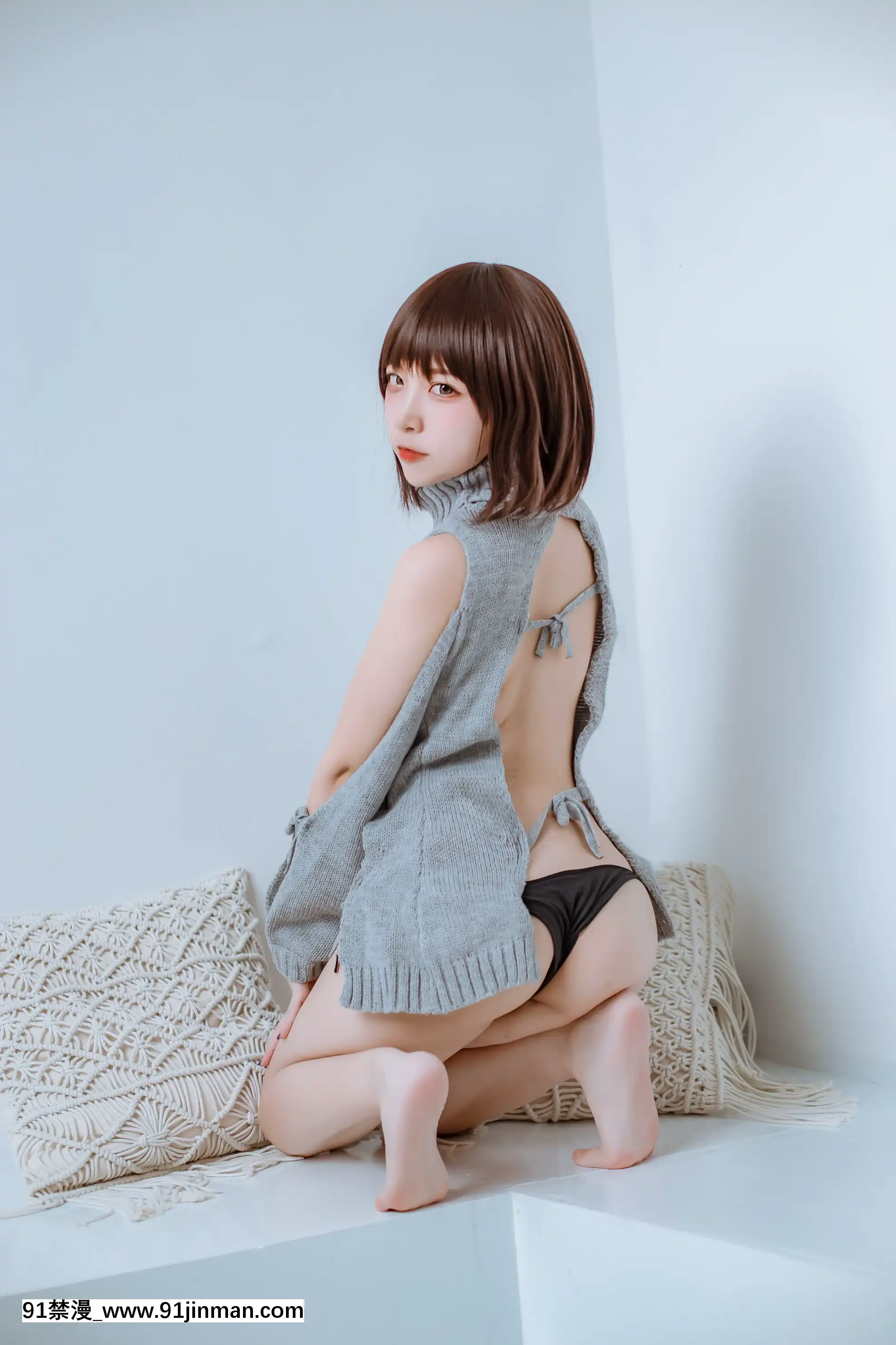 [二佐nisa]洞洞毛衣[18h.mm-cg.com 葛籠くずかご]