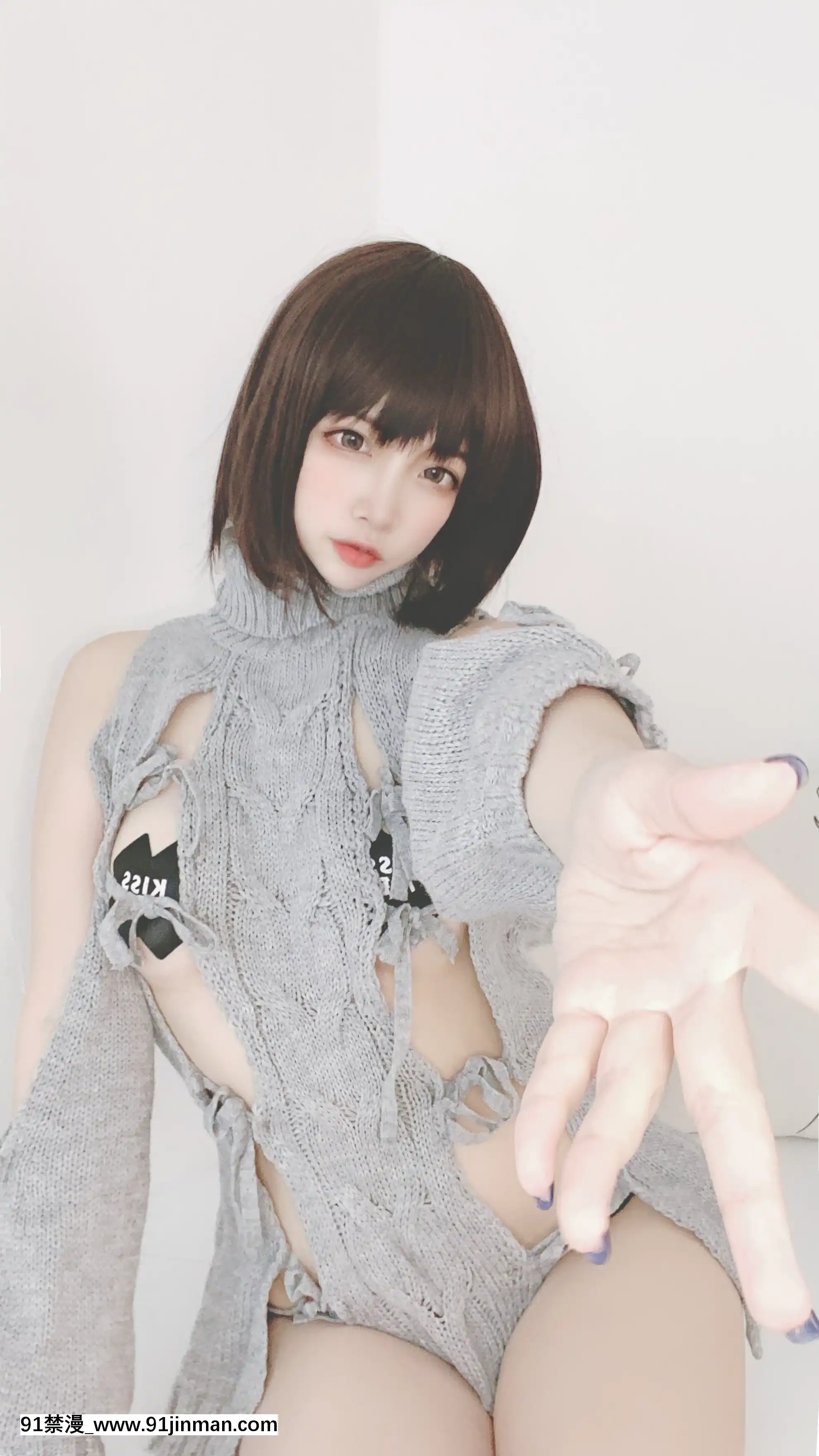 [二佐nisa]洞洞毛衣[18h.mm-cg.com 葛籠くずかご]