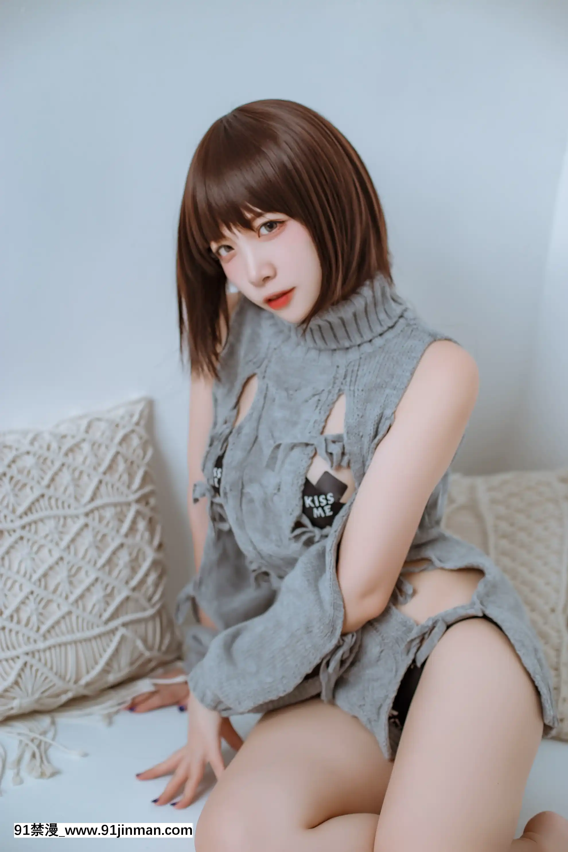 [二佐nisa]洞洞毛衣[18h.mm-cg.com 葛籠くずかご]