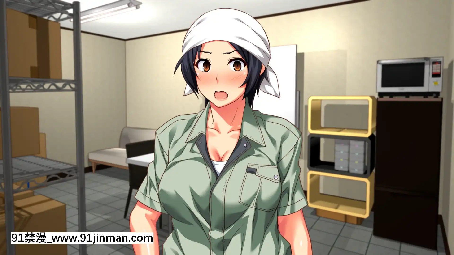 [PastGadget(かまとりぽかり)]バイト先の強気な上司を孕ませる方法―女を忘れた二児の母vs屈強な巨根大學生―[carrier 40grq 18h]