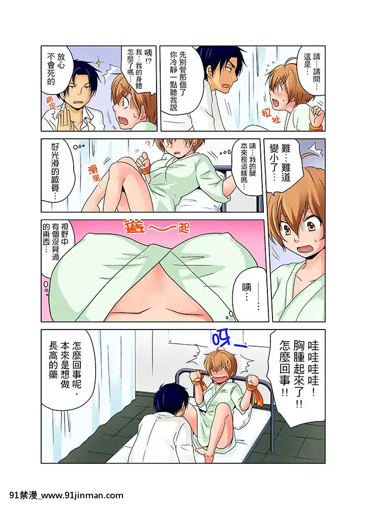 [MatsuyamaHayate]NyotaikadeEcchiKenshin! MirudaketteIttanoni... 女体化后色情体检！？说好只看不动手的呀…Ch.1 6[Chinese][martin 00 18h for sale]