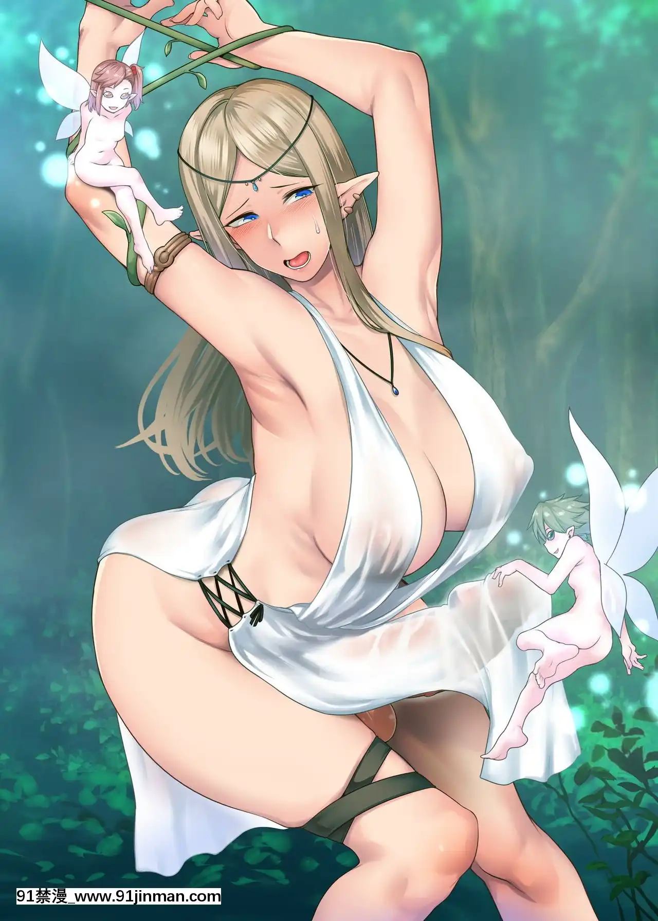 [沒有漢化][寅乃檻(酉寅)]ふたなりエルフと妖精の森-扶她精靈與妖精之森[DL版][18h gravely]