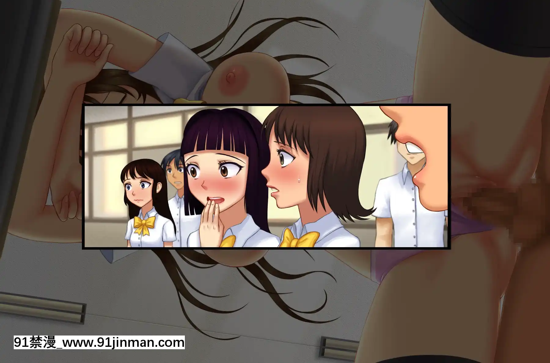 [ProtectedHeart]JKの輝かしい未來のため、セックスを毎日しています。[成人漫畫 無修正]