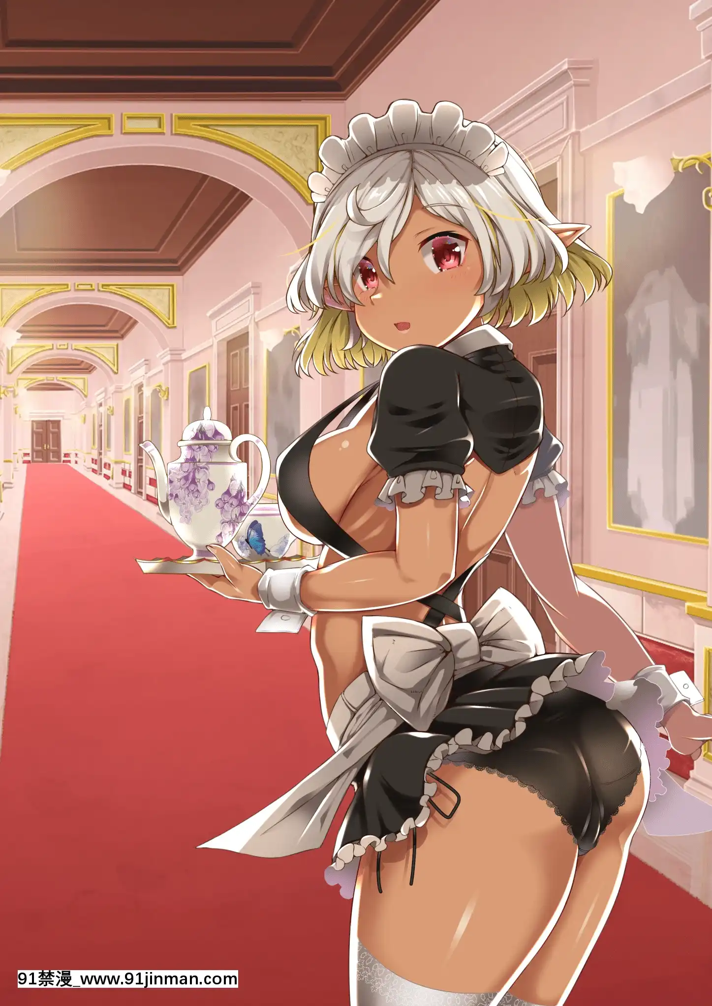 [朝風の雫(朝風あびす)]中二病で承認不足のふたなりダークエルフ魔剣士ちゃんがベロベロに甘やかされちゃうお話[bronzer a 18h]